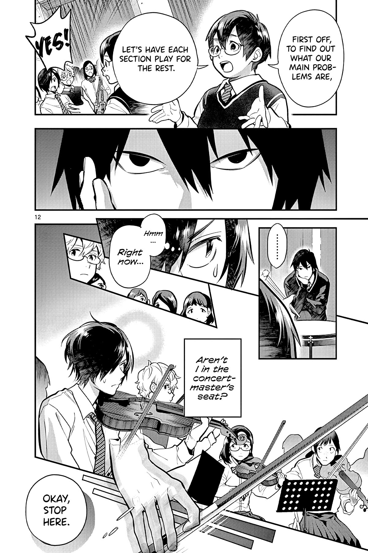 Ao no Orchestra Chapter 50 page 12 - Chapter 50: Theme
