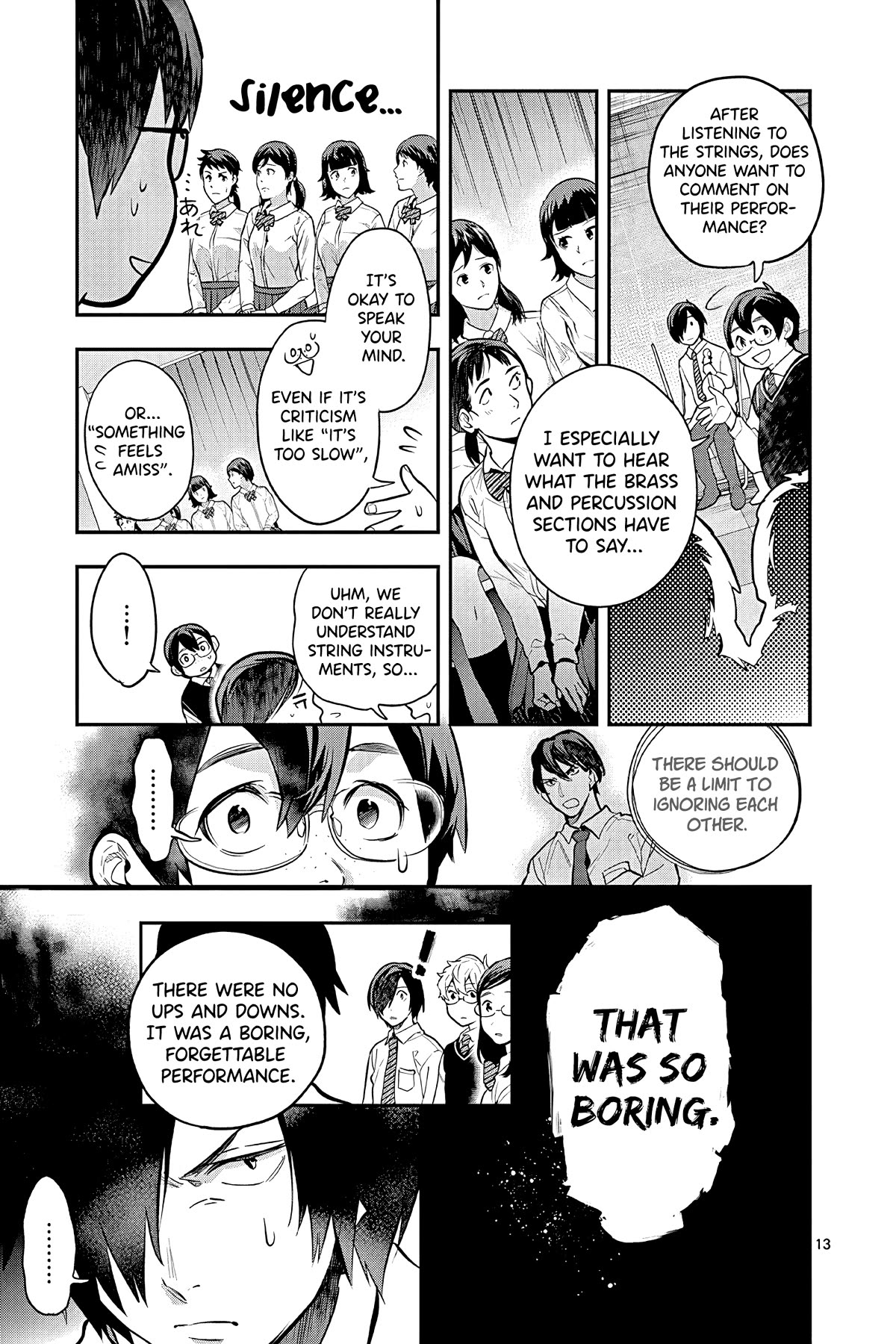 Ao no Orchestra Chapter 50 page 13 - Chapter 50: Theme