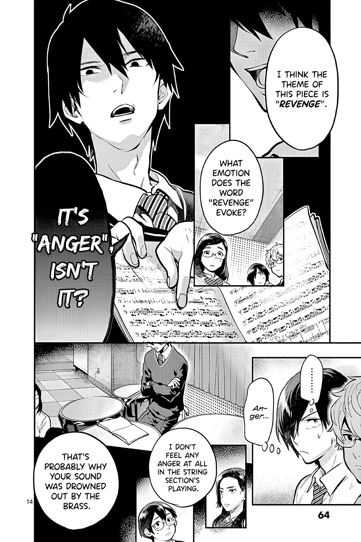 Ao no Orchestra Chapter 50 page 14 - Chapter 50: Theme
