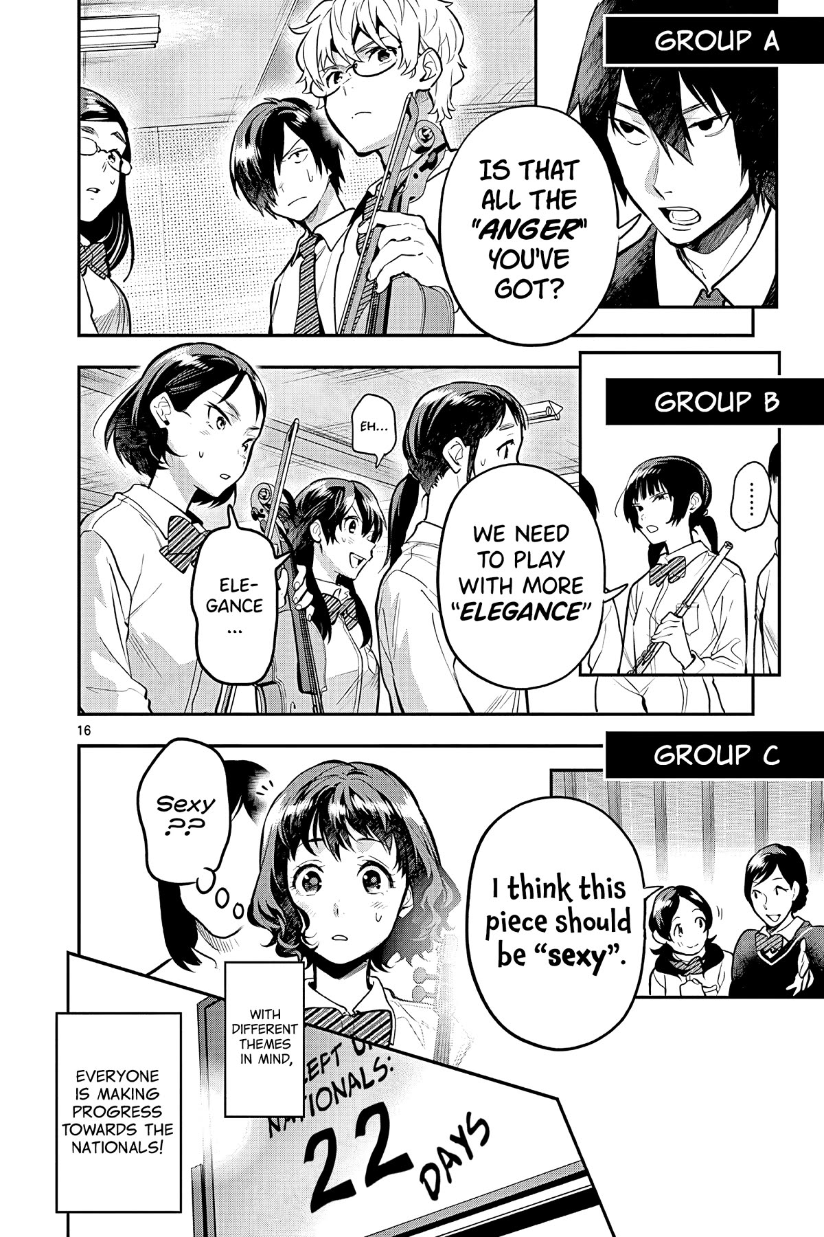 Ao no Orchestra Chapter 50 page 16 - Chapter 50: Theme
