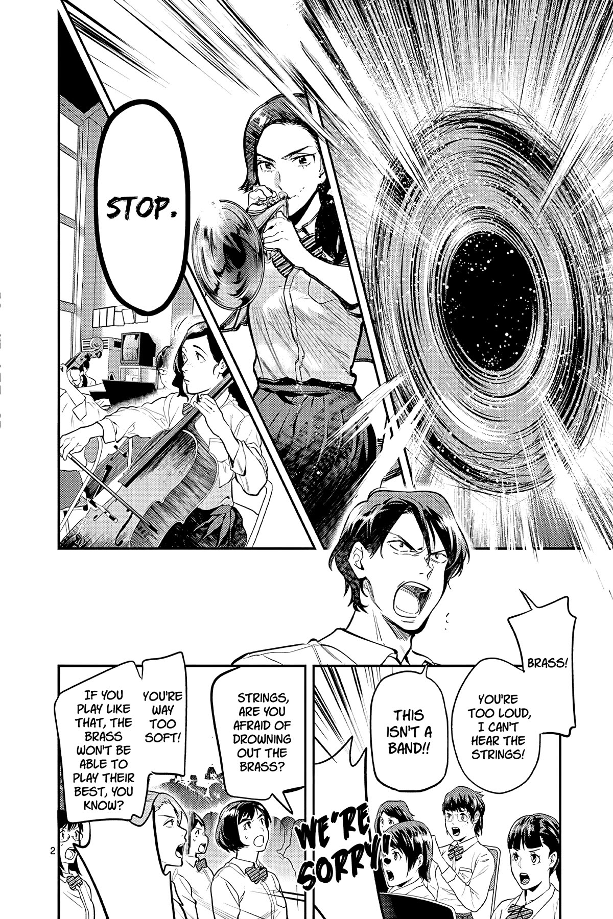 Ao no Orchestra Chapter 50 page 2 - Chapter 50: Theme