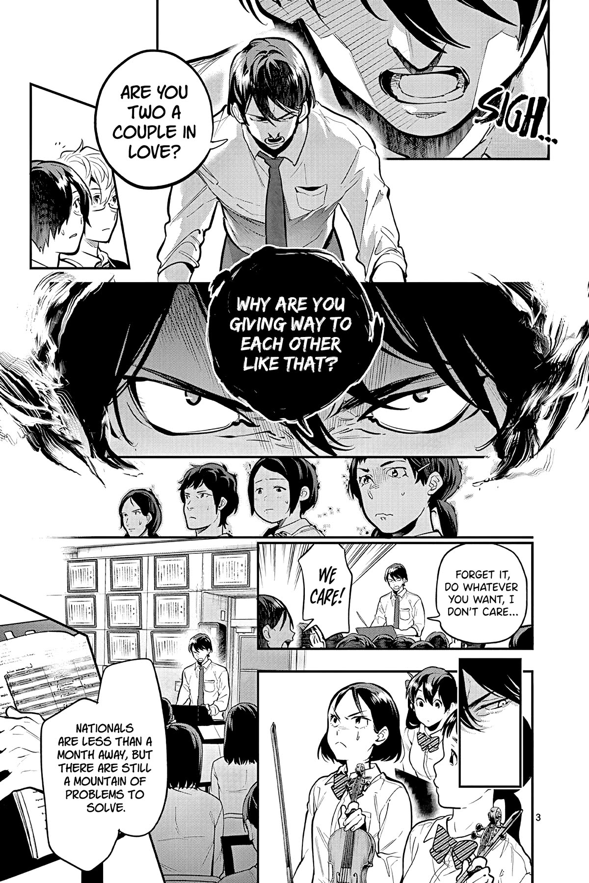 Ao no Orchestra Chapter 50 page 3 - Chapter 50: Theme