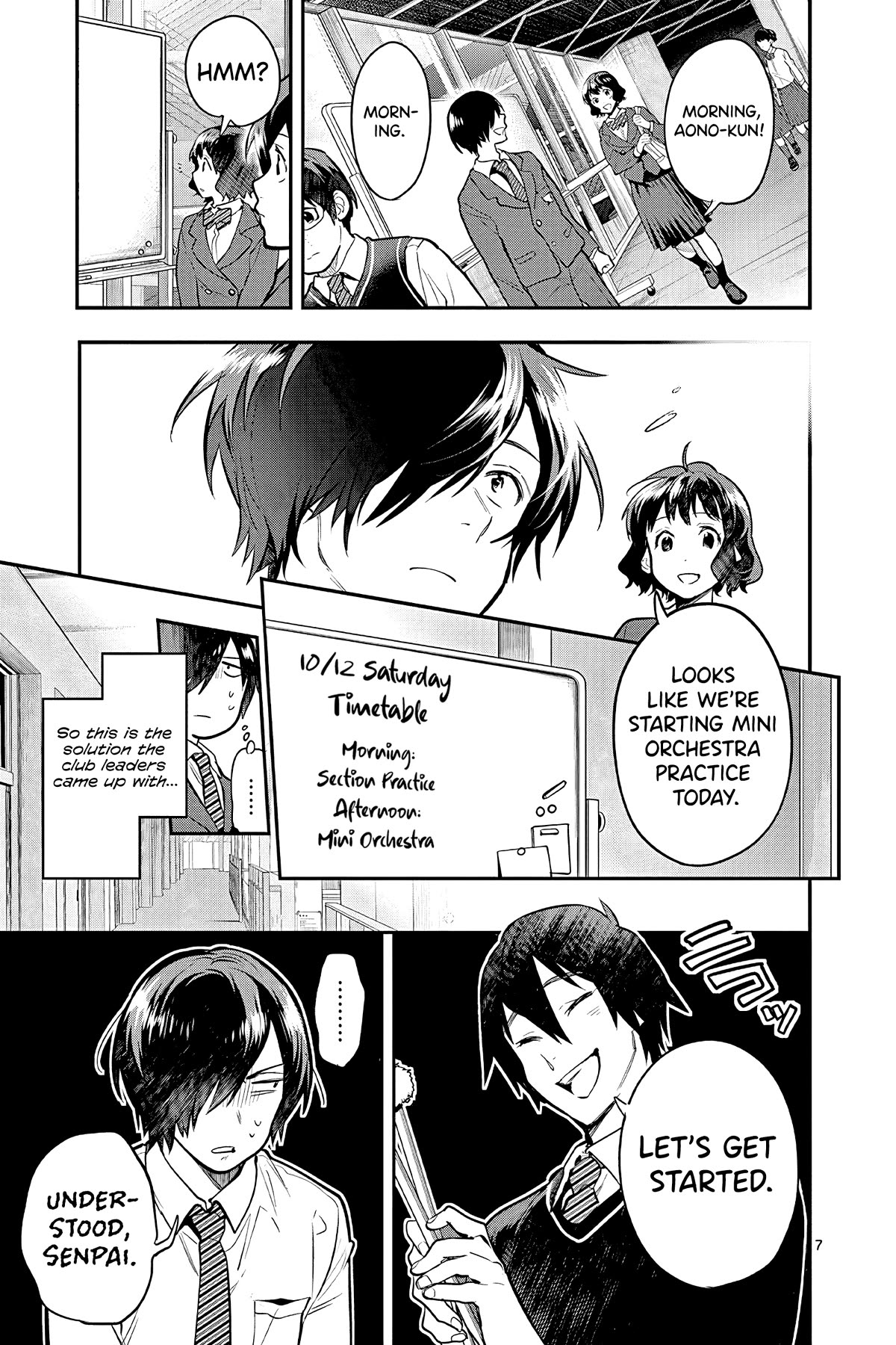 Ao no Orchestra Chapter 50 page 7 - Chapter 50: Theme