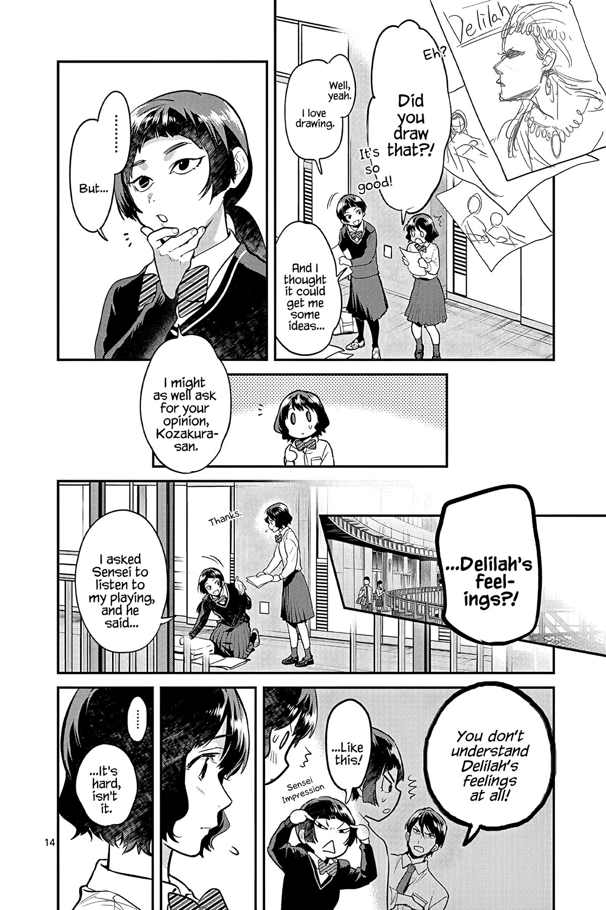 Ao no Orchestra Chapter 51 page 14 - Chapter 51: Invitation
