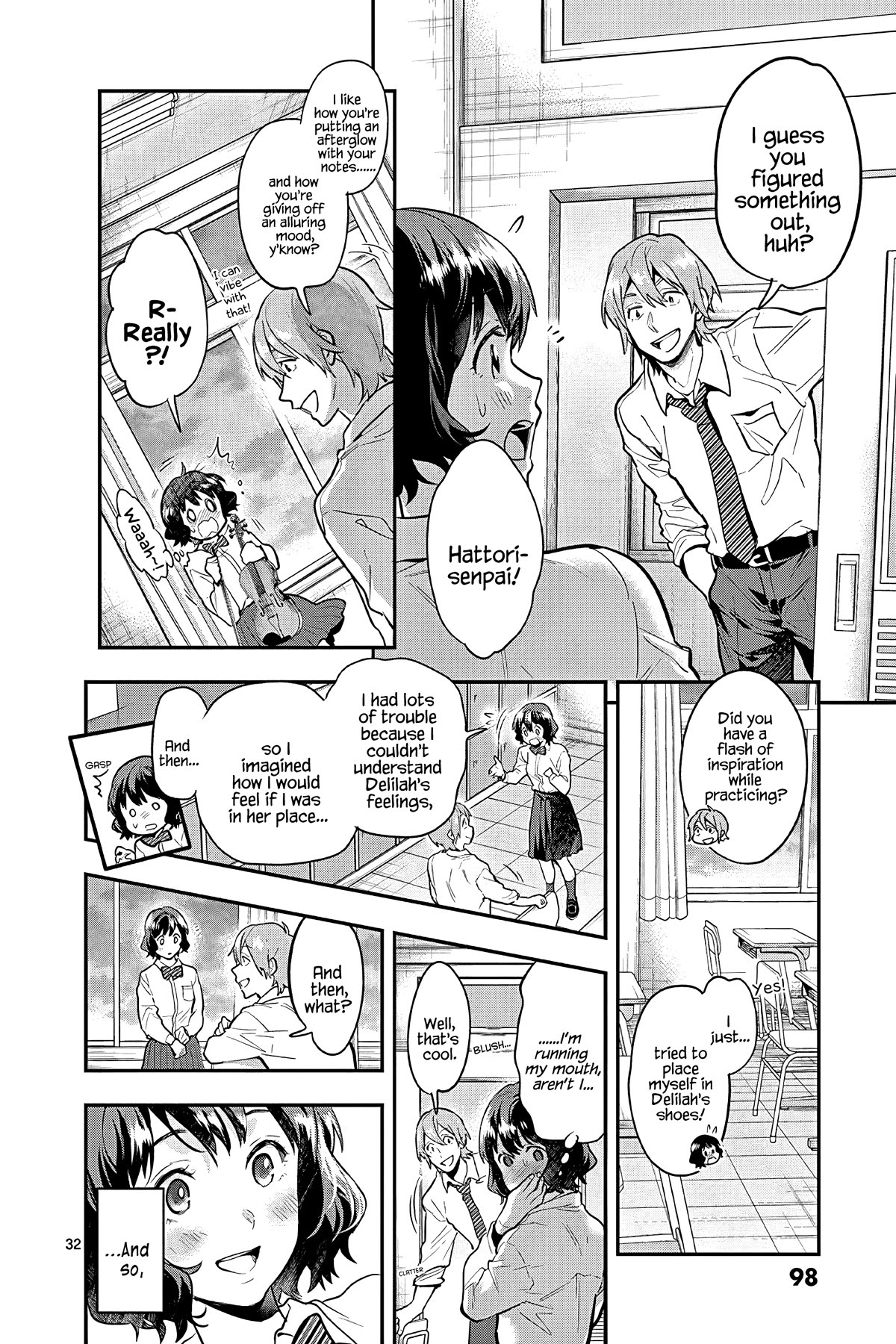 Ao no Orchestra Chapter 51 page 32 - Chapter 51: Invitation