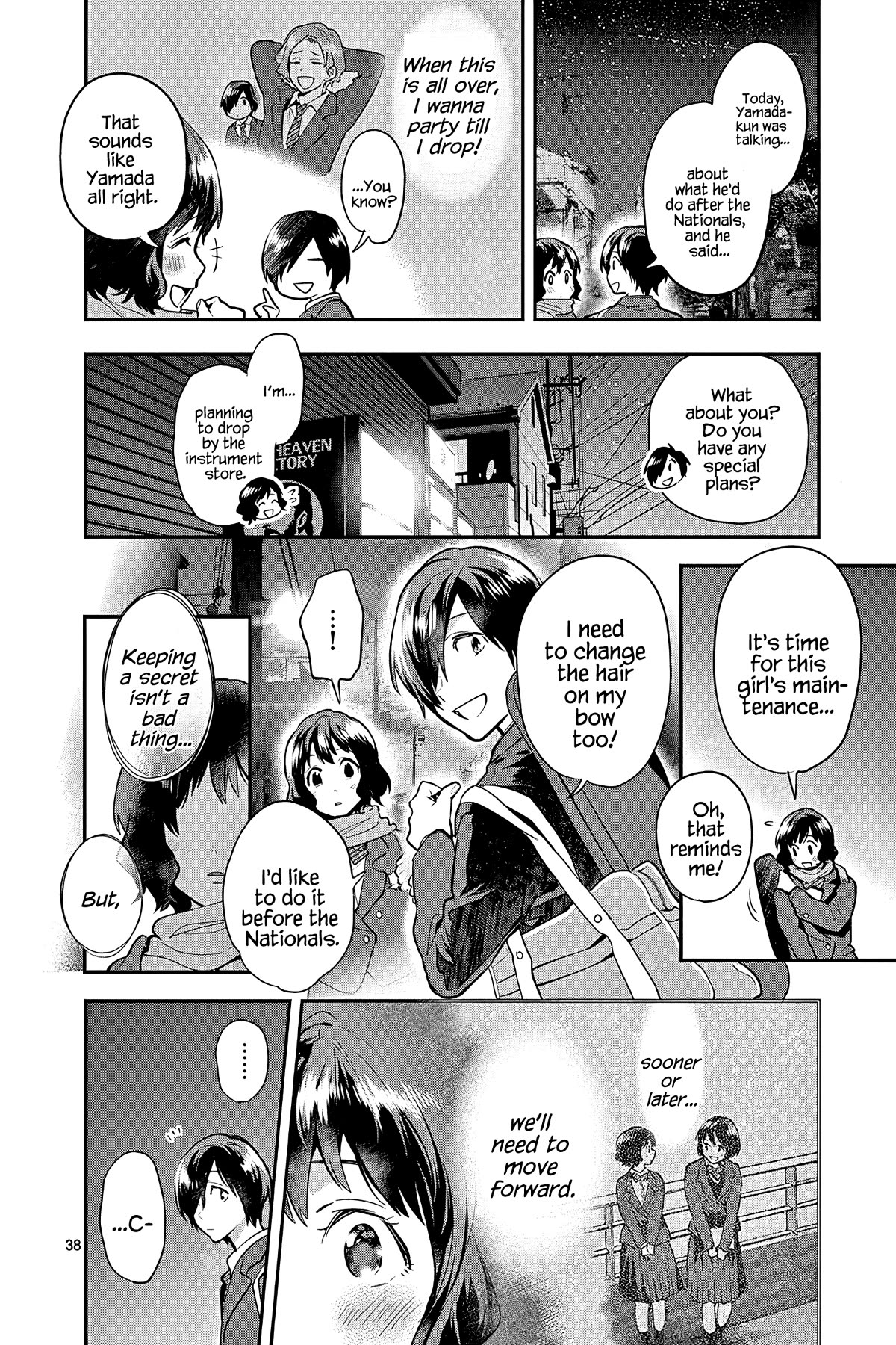 Ao no Orchestra Chapter 51 page 38 - Chapter 51: Invitation