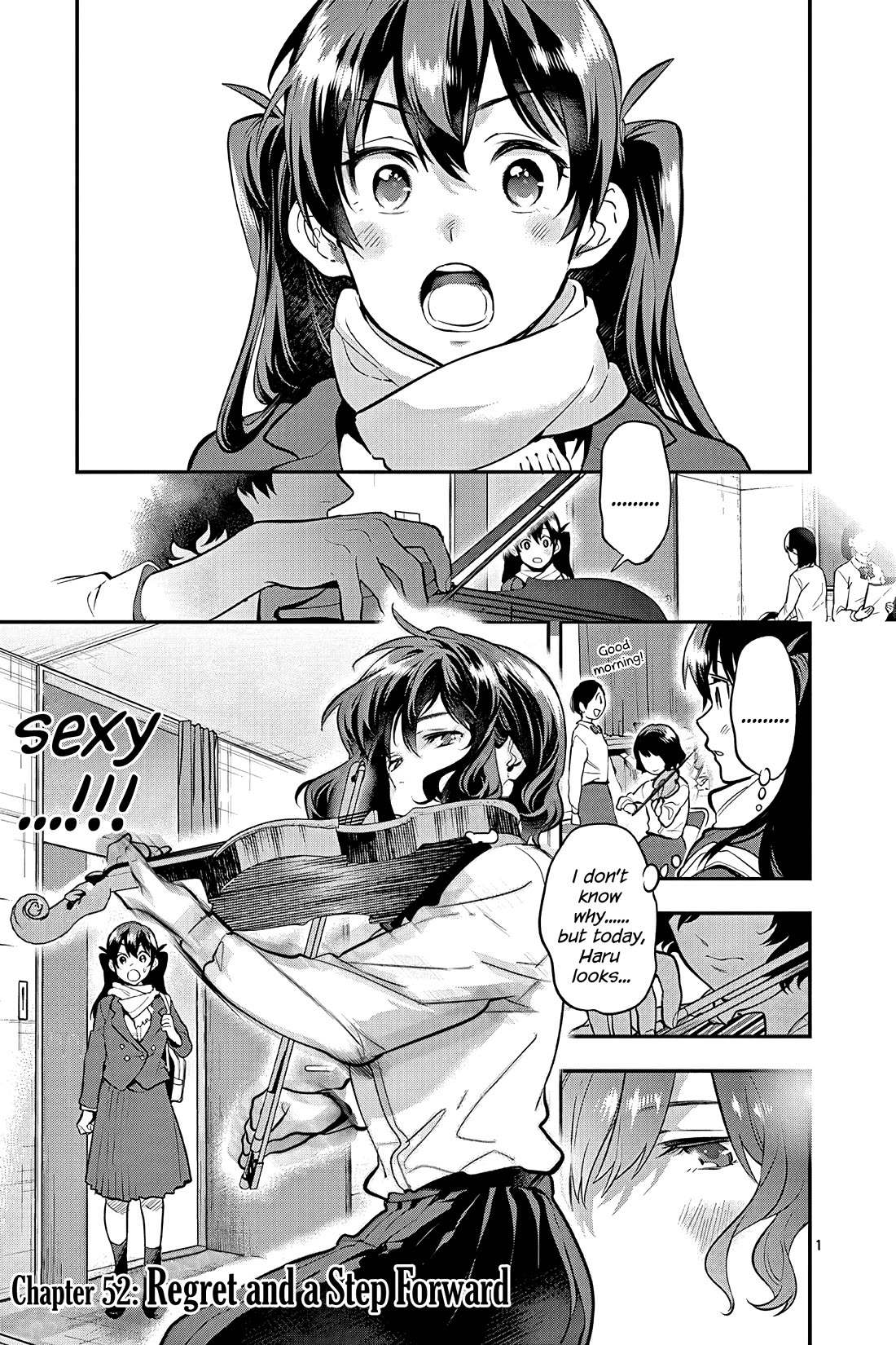 Ao no Orchestra Chapter 52 page 1 - Chapter 52: Regret and a Step Forward