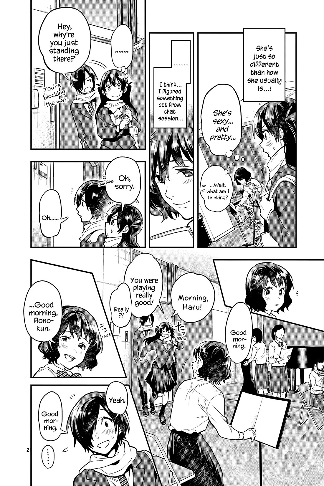 Ao no Orchestra Chapter 52 page 2 - Chapter 52: Regret and a Step Forward