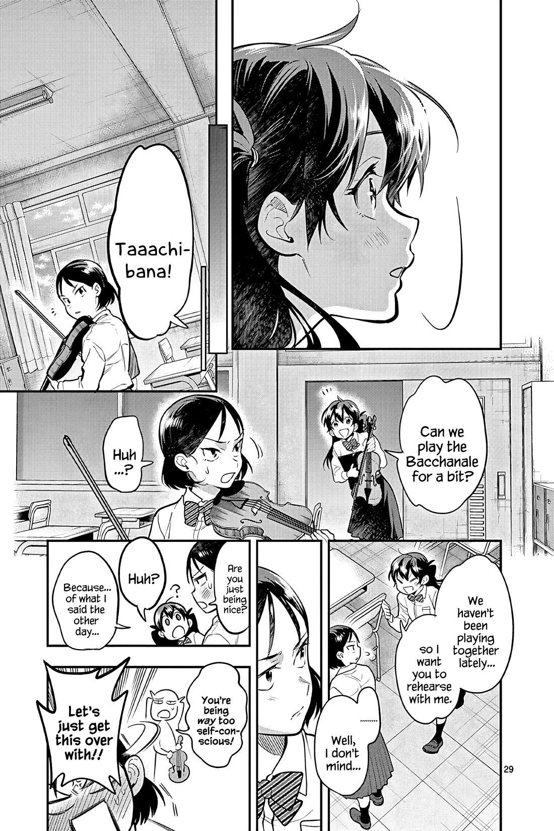 Ao no Orchestra Chapter 52 page 29 - Chapter 52: Regret and a Step Forward