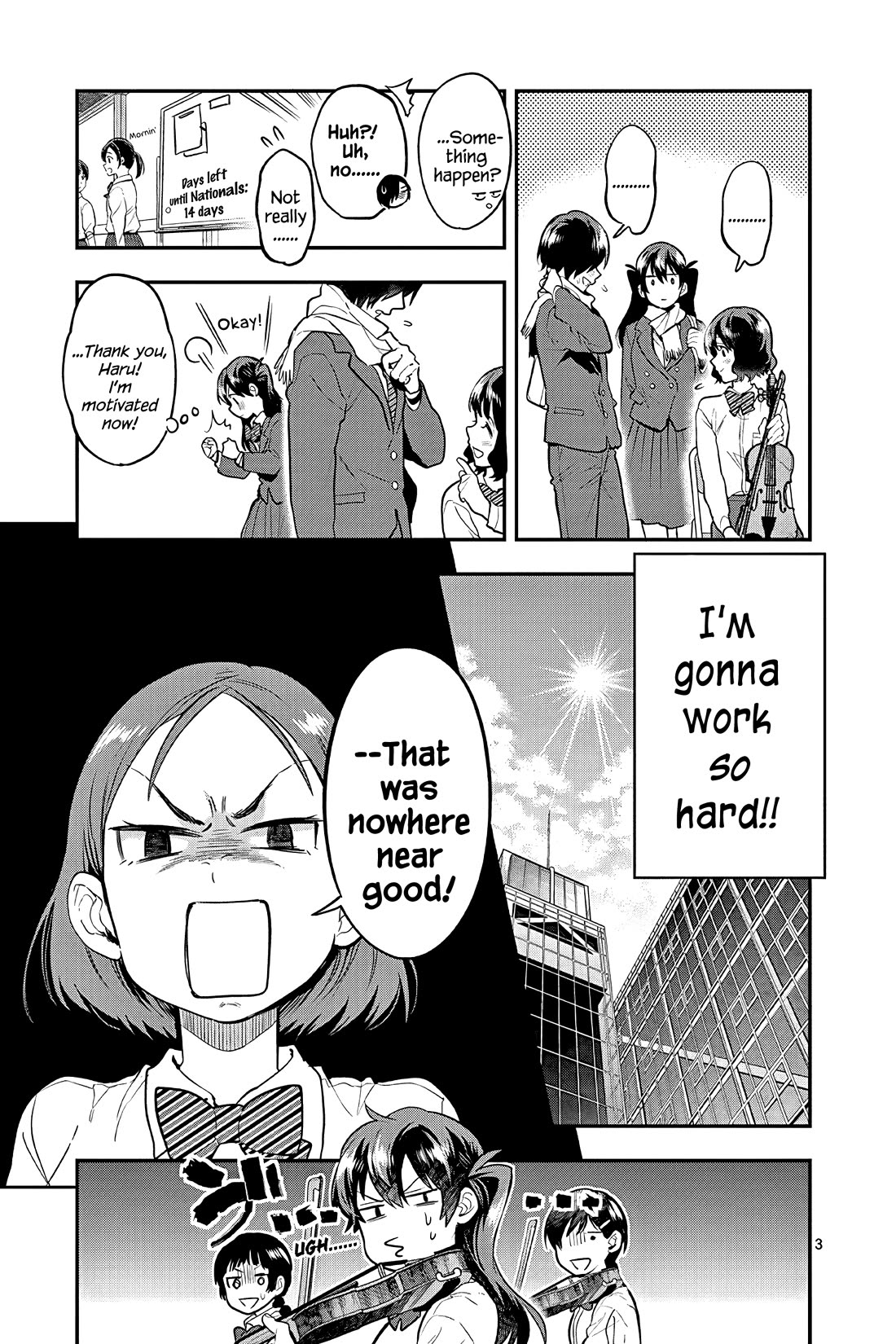 Ao no Orchestra Chapter 52 page 3 - Chapter 52: Regret and a Step Forward