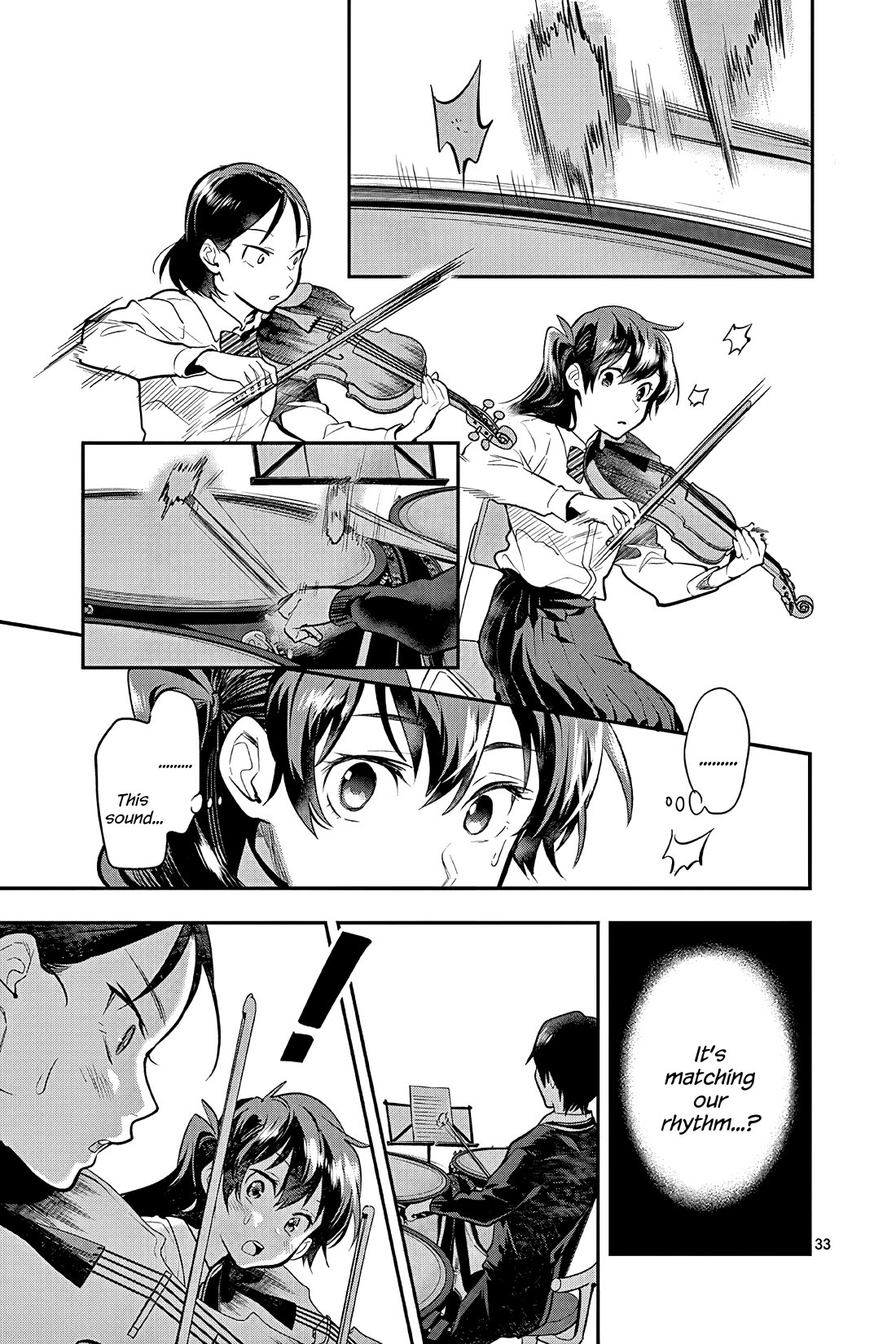 Ao no Orchestra Chapter 52 page 33 - Chapter 52: Regret and a Step Forward