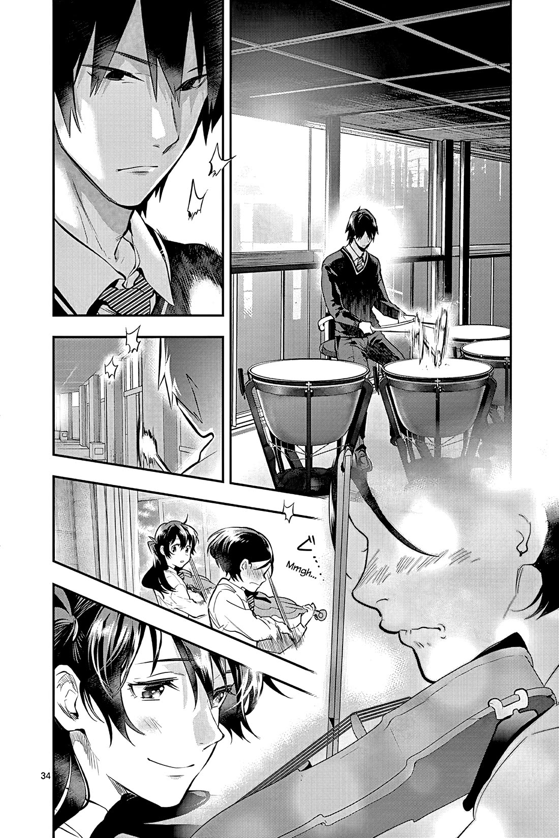Ao no Orchestra Chapter 52 page 34 - Chapter 52: Regret and a Step Forward