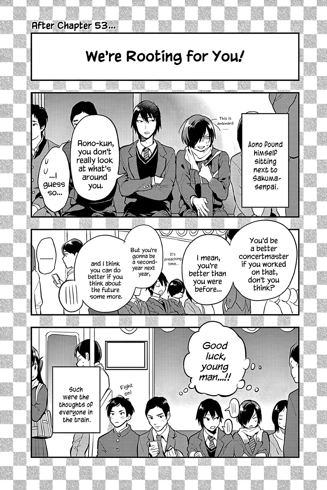 Ao no Orchestra Chapter 53.5 page 8 - Chapter 53.5: Vol. 8 Omake