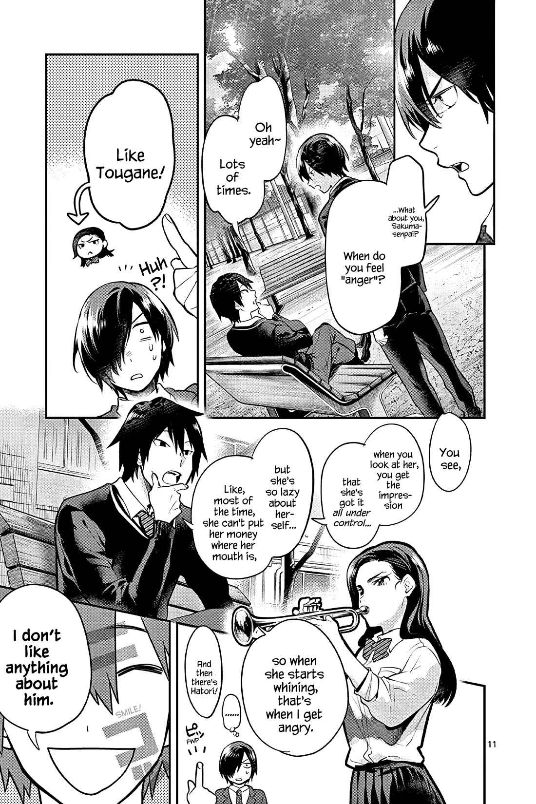 Ao no Orchestra Chapter 53 page 11 - Chapter 53: Anger