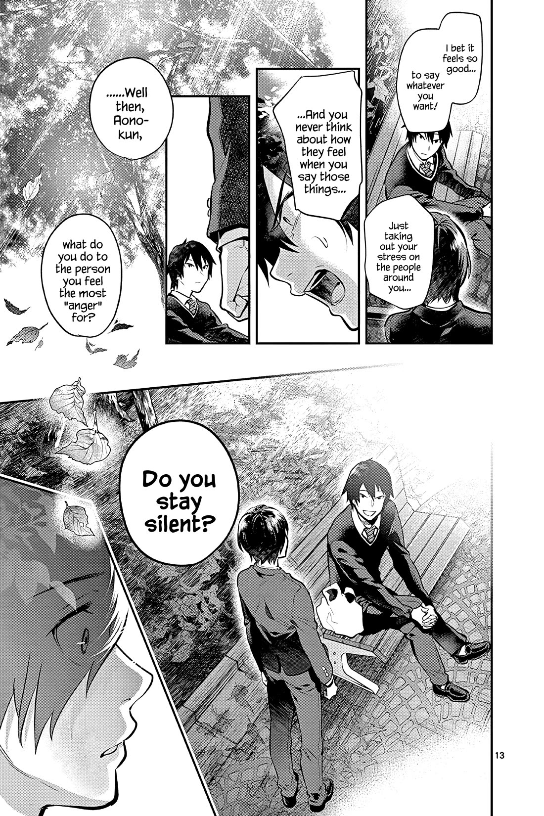 Ao no Orchestra Chapter 53 page 13 - Chapter 53: Anger