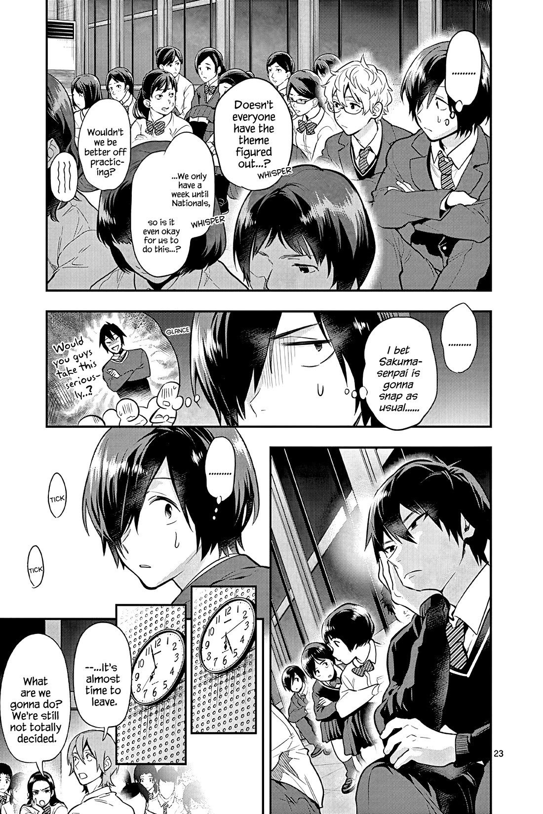 Ao no Orchestra Chapter 53 page 23 - Chapter 53: Anger
