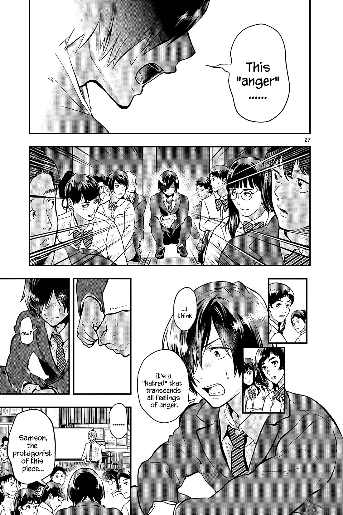 Ao no Orchestra Chapter 53 page 27 - Chapter 53: Anger