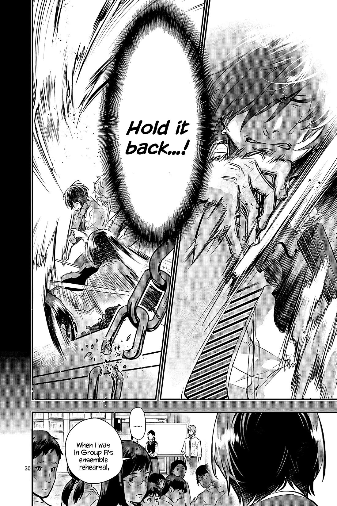 Ao no Orchestra Chapter 53 page 30 - Chapter 53: Anger