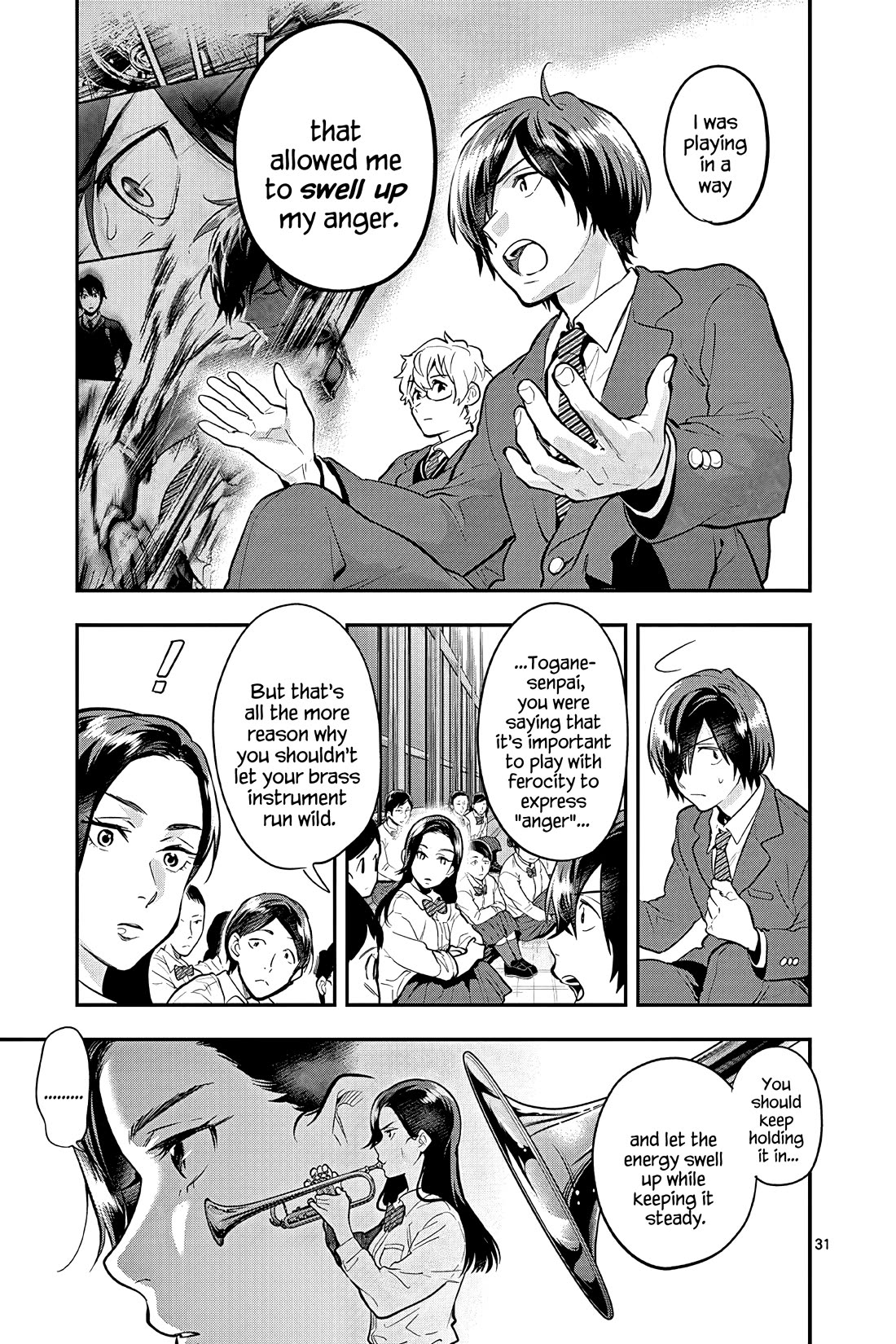 Ao no Orchestra Chapter 53 page 31 - Chapter 53: Anger