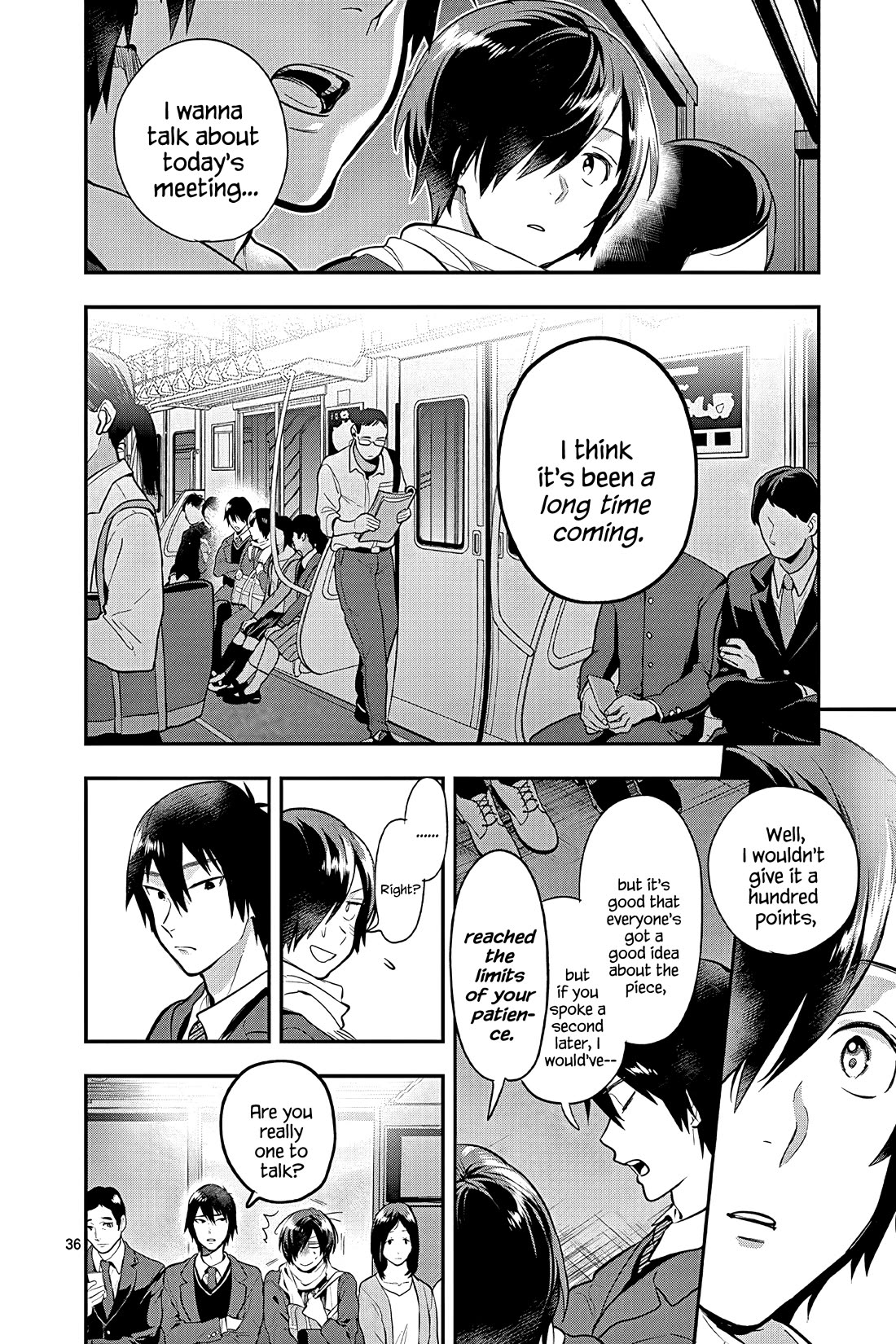 Ao no Orchestra Chapter 53 page 36 - Chapter 53: Anger