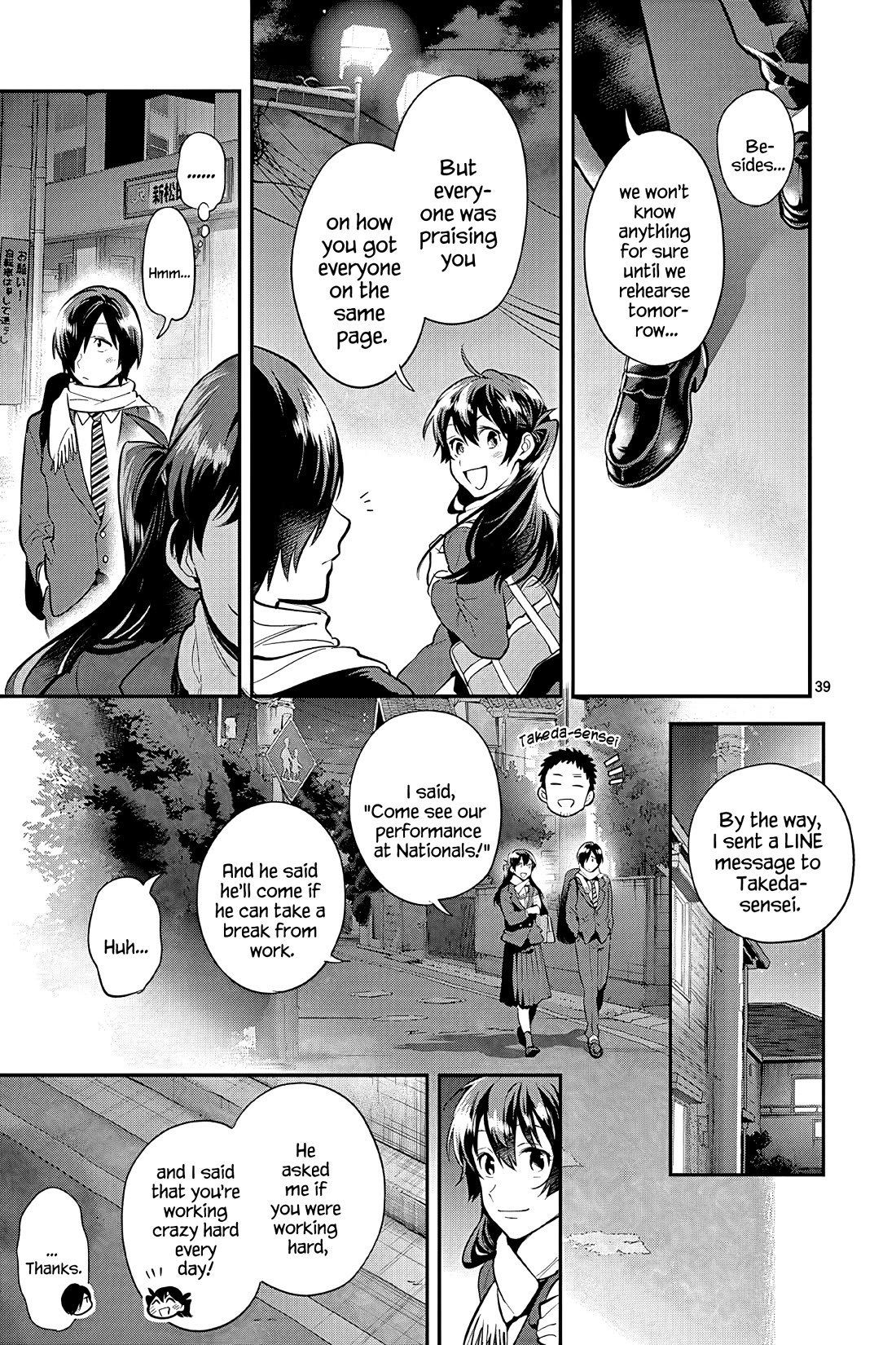Ao no Orchestra Chapter 53 page 39 - Chapter 53: Anger