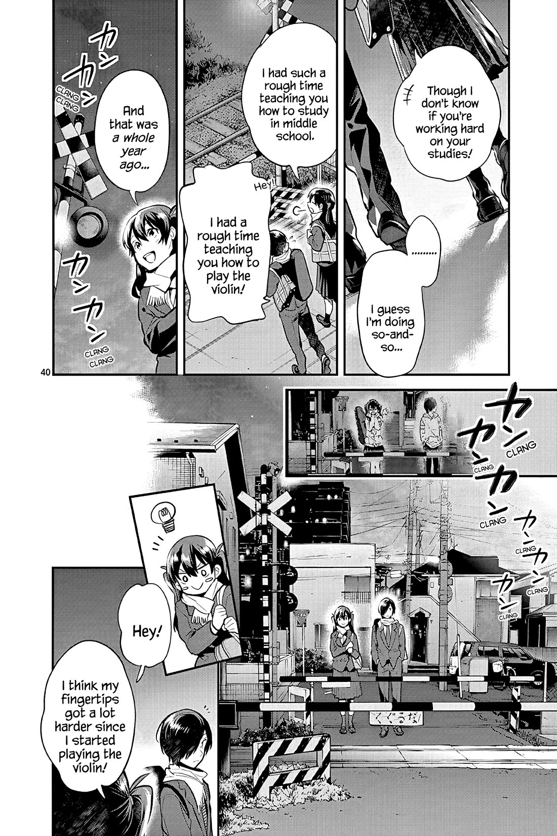 Ao no Orchestra Chapter 53 page 40 - Chapter 53: Anger
