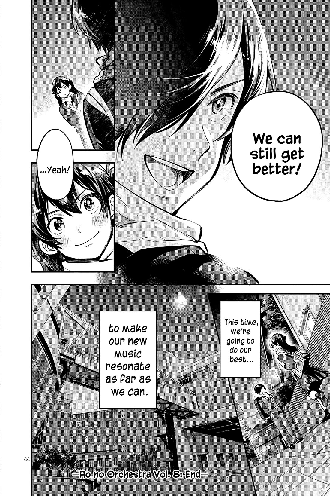 Ao no Orchestra Chapter 53 page 44 - Chapter 53: Anger