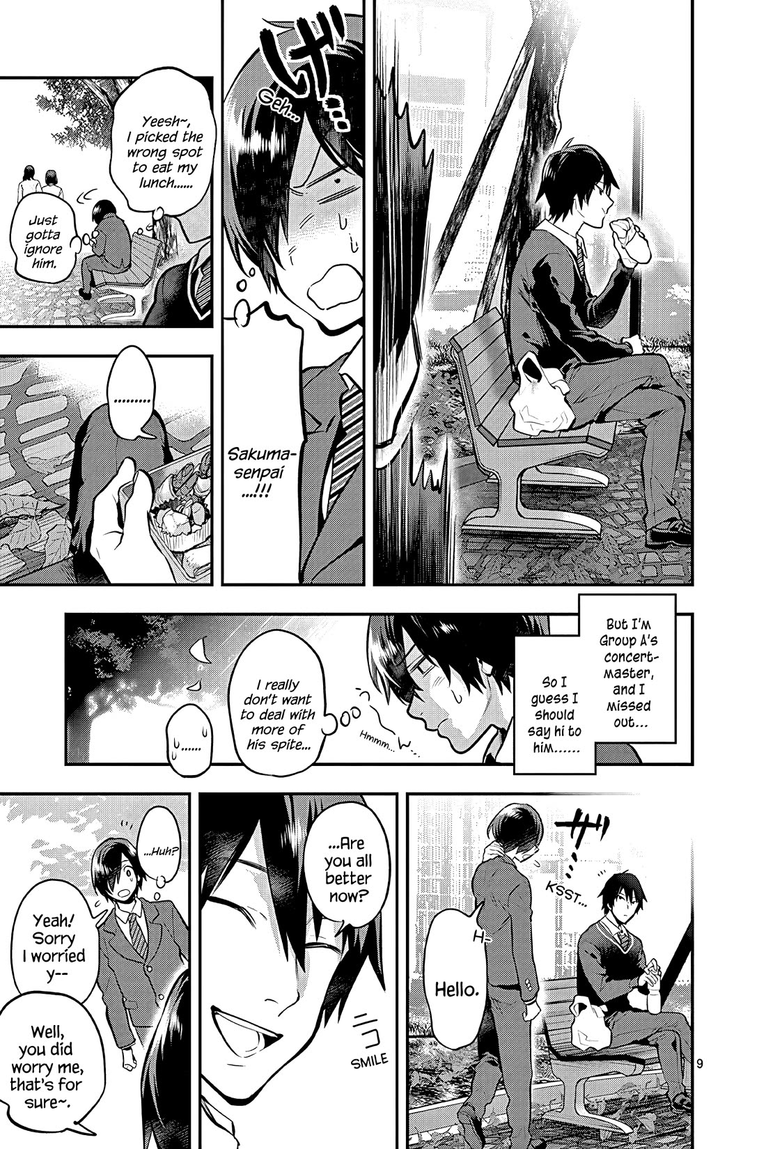 Ao no Orchestra Chapter 53 page 9 - Chapter 53: Anger