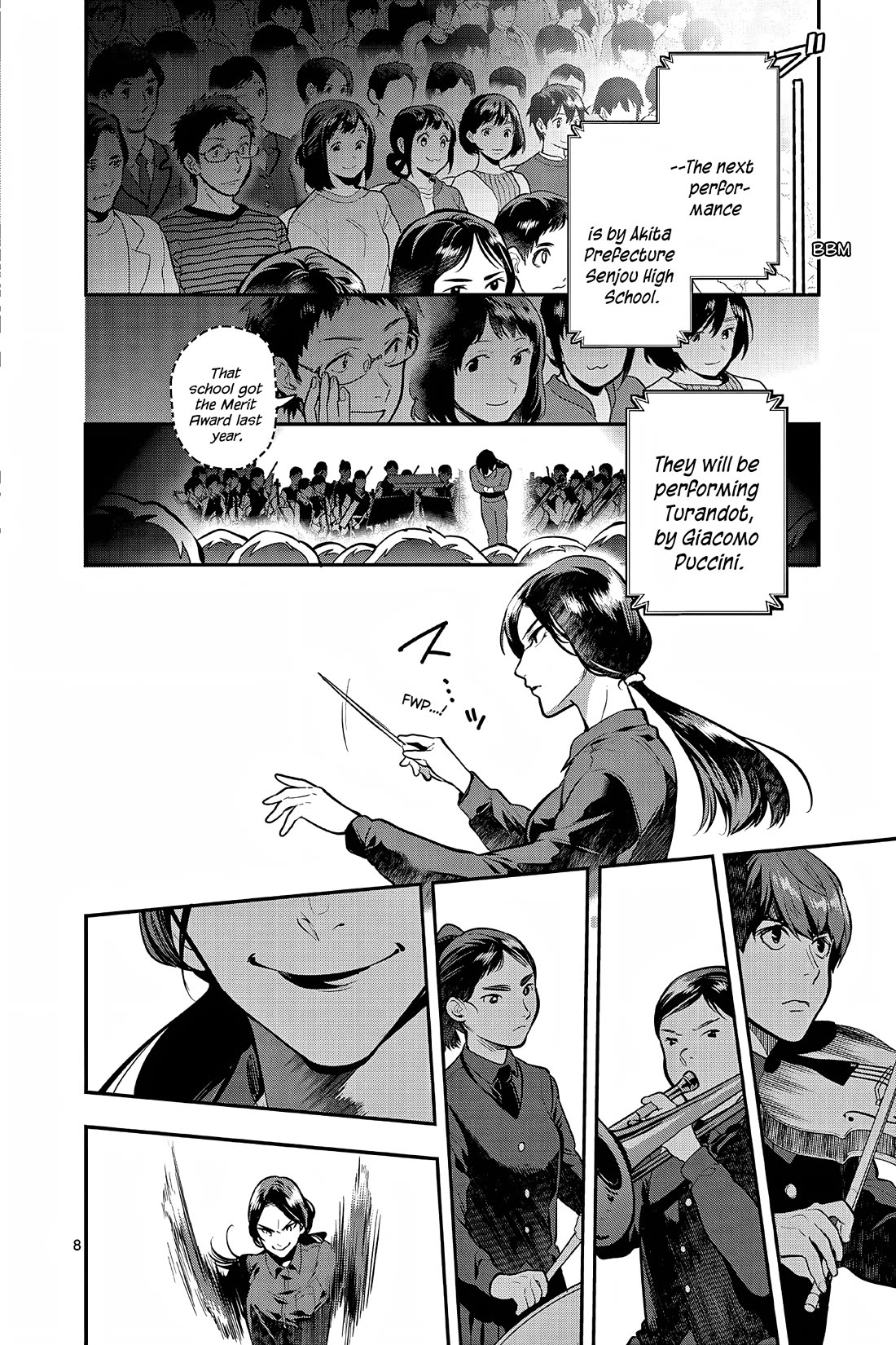 Ao no Orchestra Chapter 54 page 11 - Chapter 54: Nationals