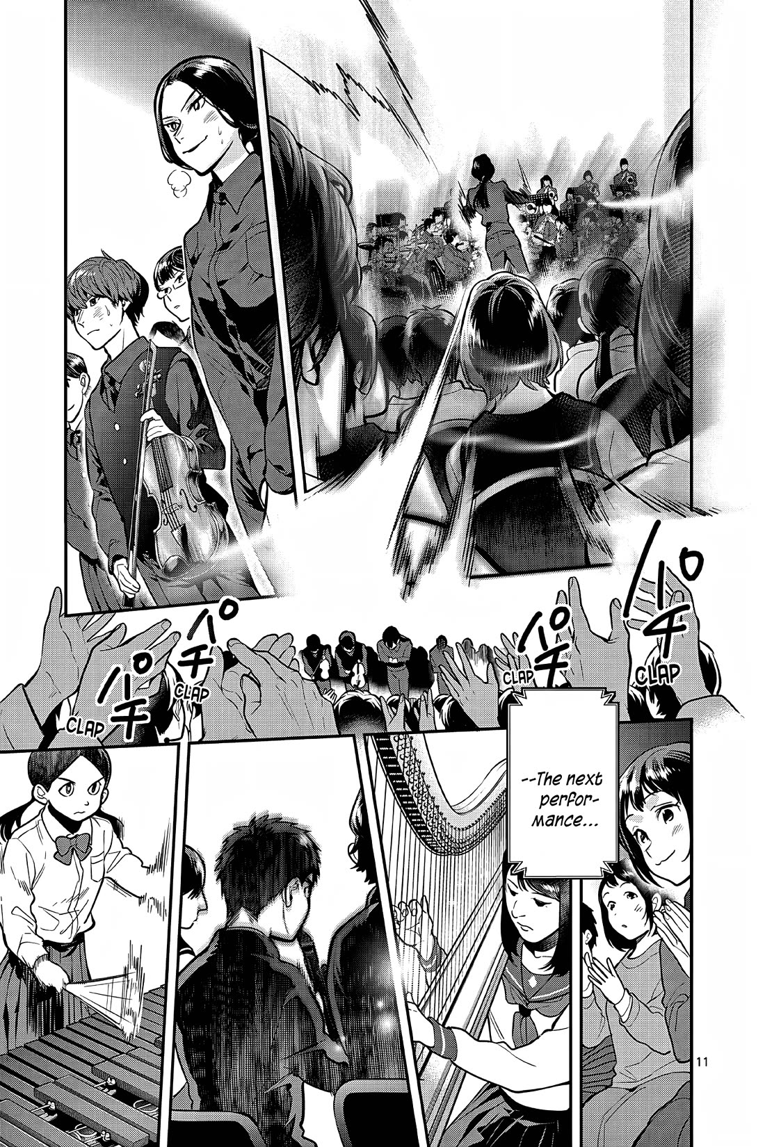 Ao no Orchestra Chapter 54 page 14 - Chapter 54: Nationals
