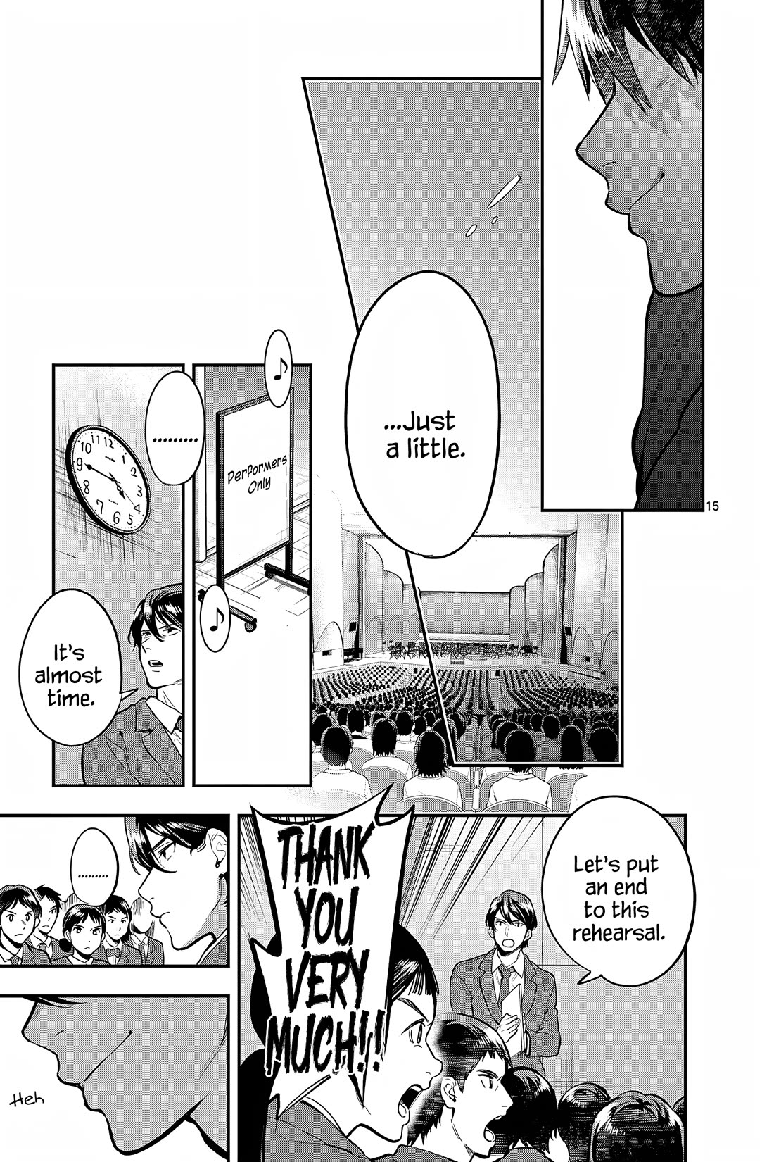 Ao no Orchestra Chapter 54 page 18 - Chapter 54: Nationals