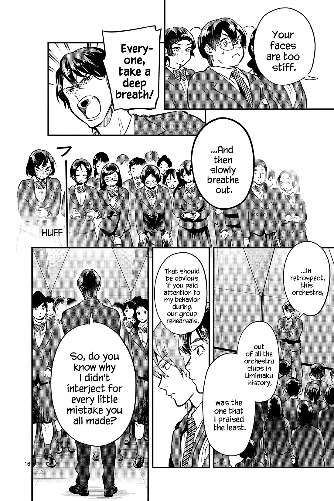 Ao no Orchestra Chapter 54 page 19 - Chapter 54: Nationals