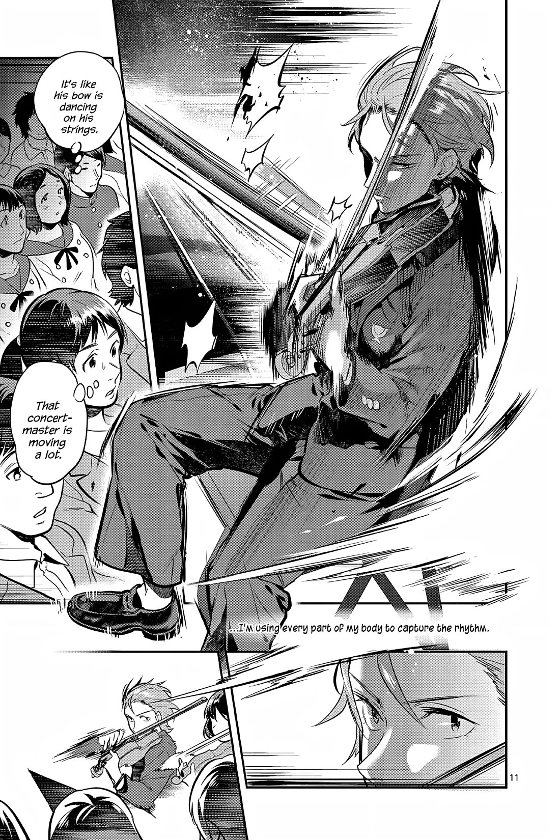 Ao no Orchestra Chapter 55 page 11 - Chapter 55: Bacchanale