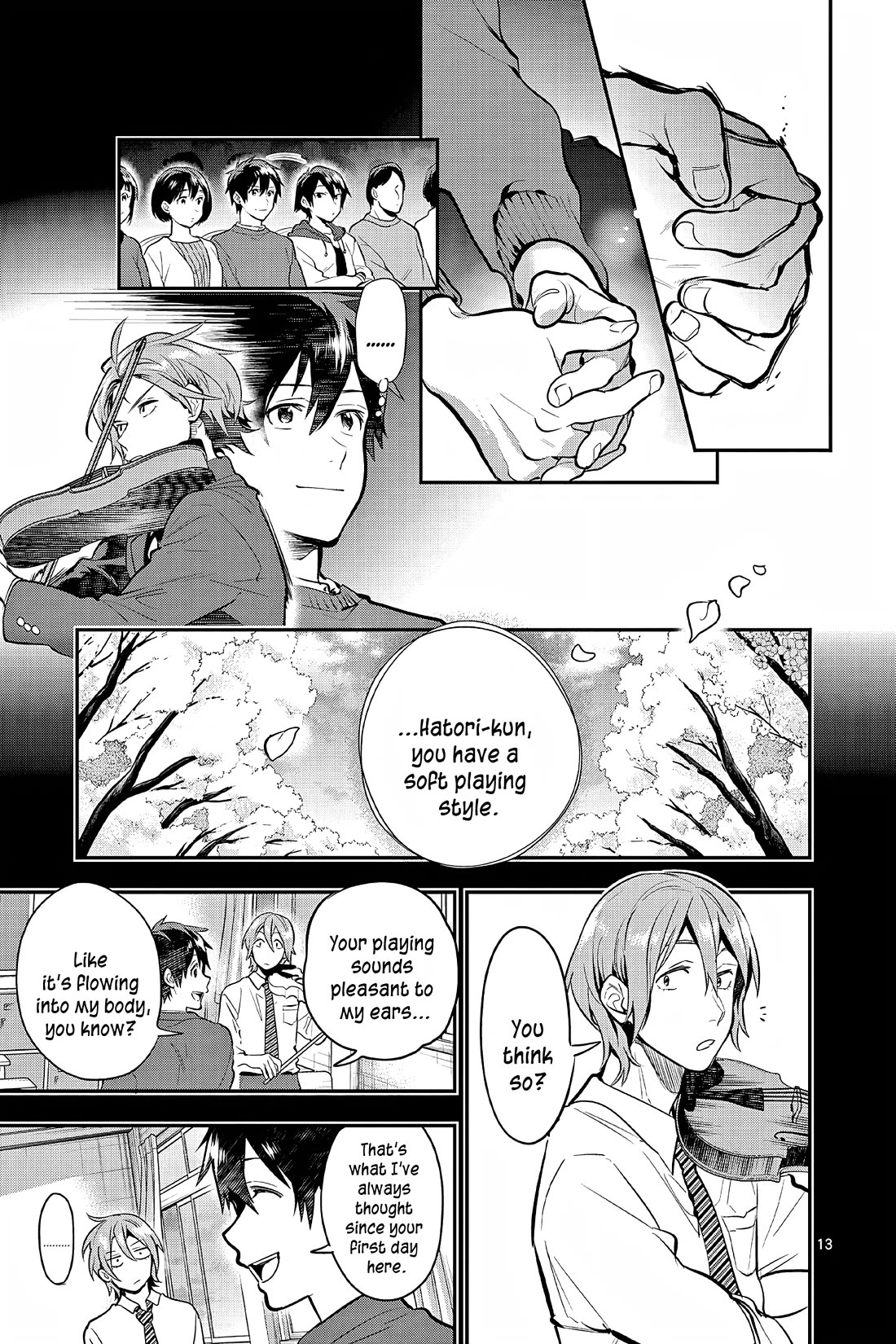 Ao no Orchestra Chapter 55 page 13 - Chapter 55: Bacchanale