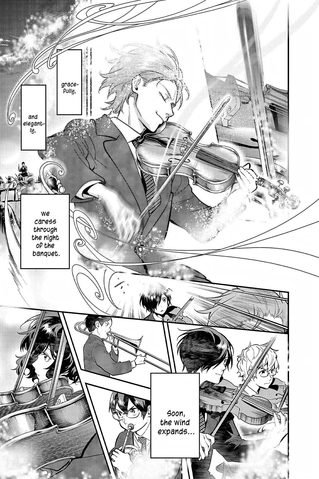 Ao no Orchestra Chapter 55 page 17 - Chapter 55: Bacchanale