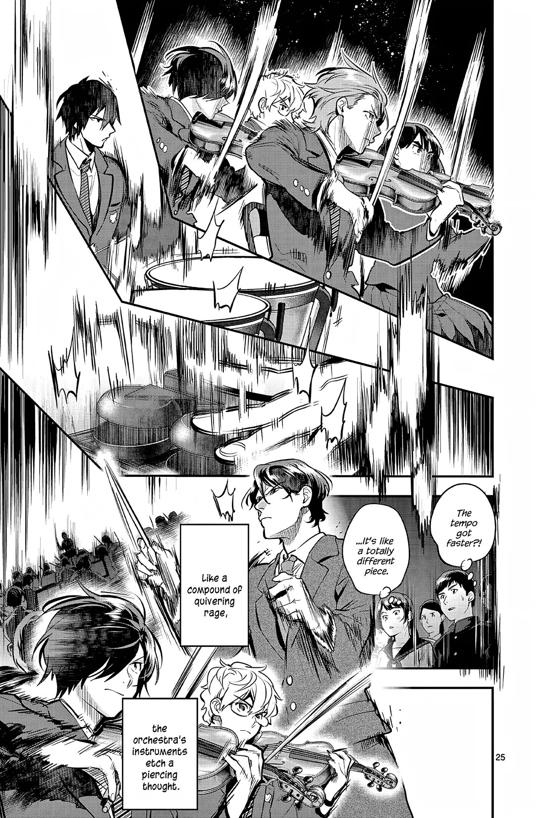 Ao no Orchestra Chapter 55 page 25 - Chapter 55: Bacchanale
