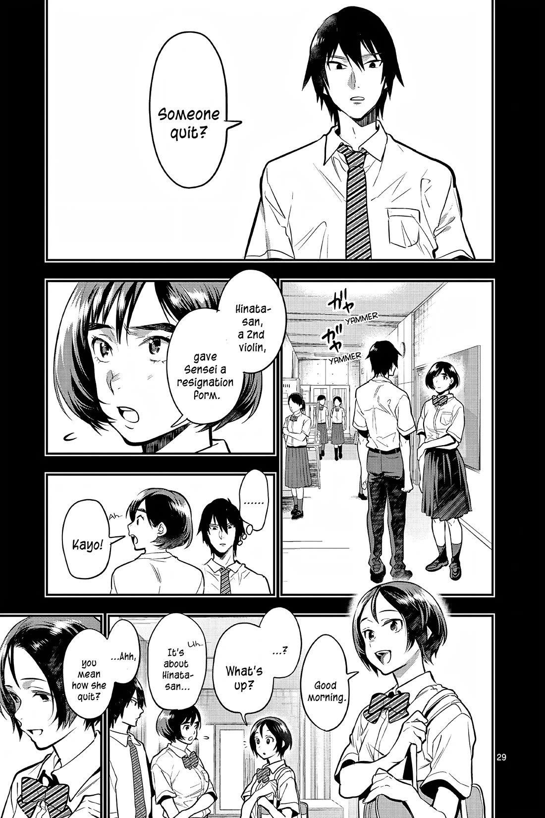 Ao no Orchestra Chapter 55 page 29 - Chapter 55: Bacchanale