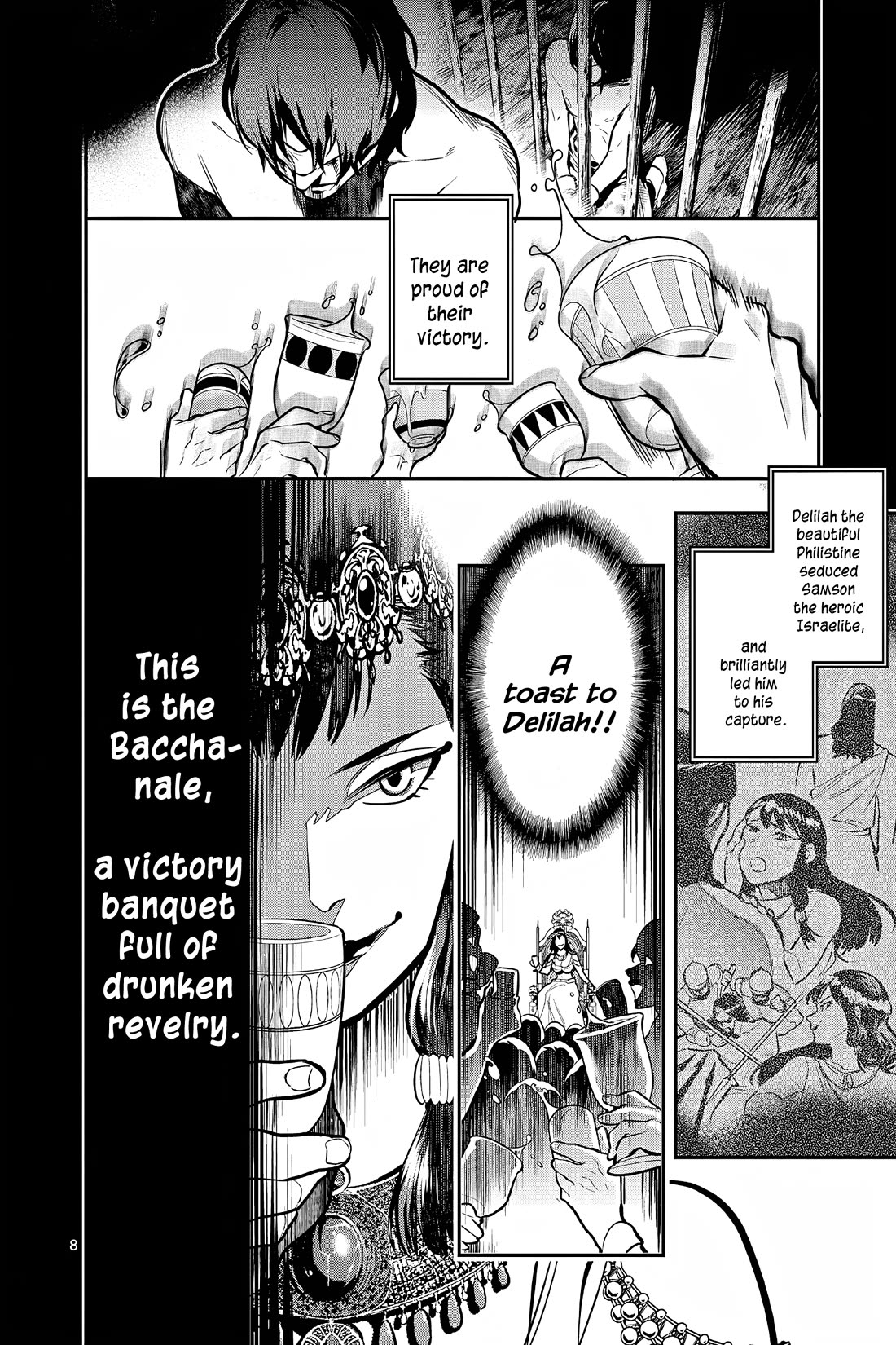 Ao no Orchestra Chapter 55 page 8 - Chapter 55: Bacchanale