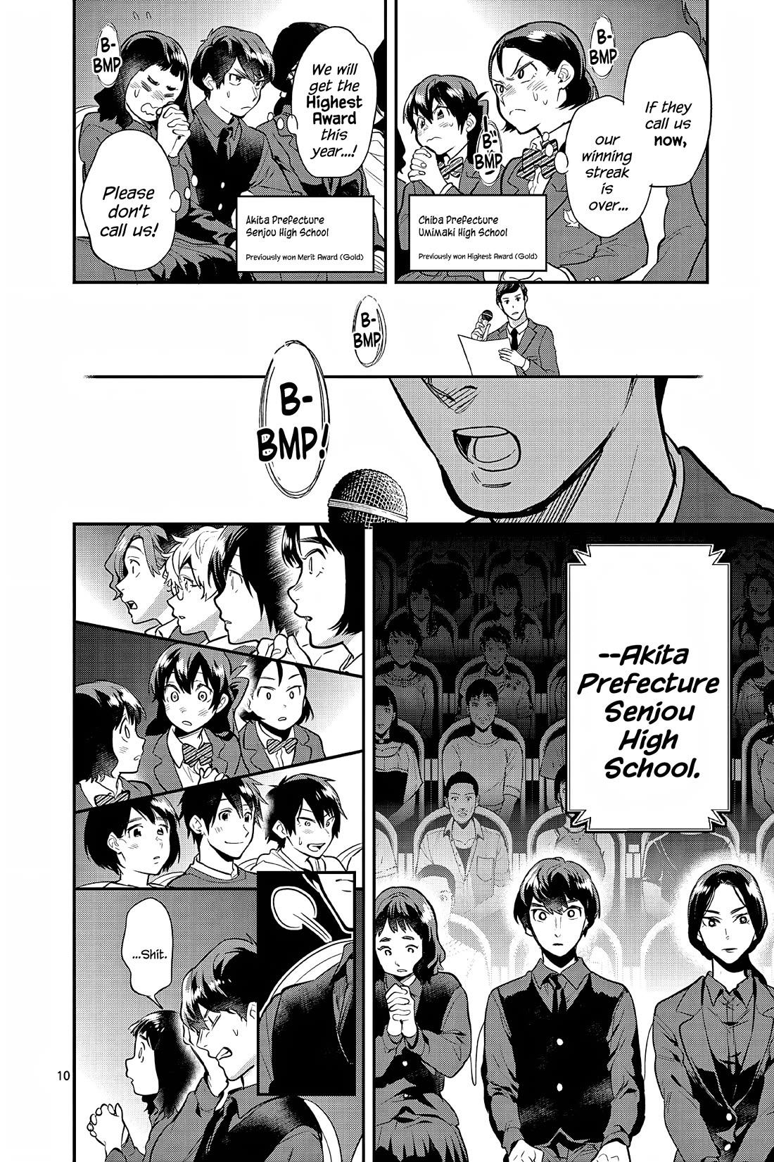 Ao no Orchestra Chapter 56 page 10 - Chapter 56: Results