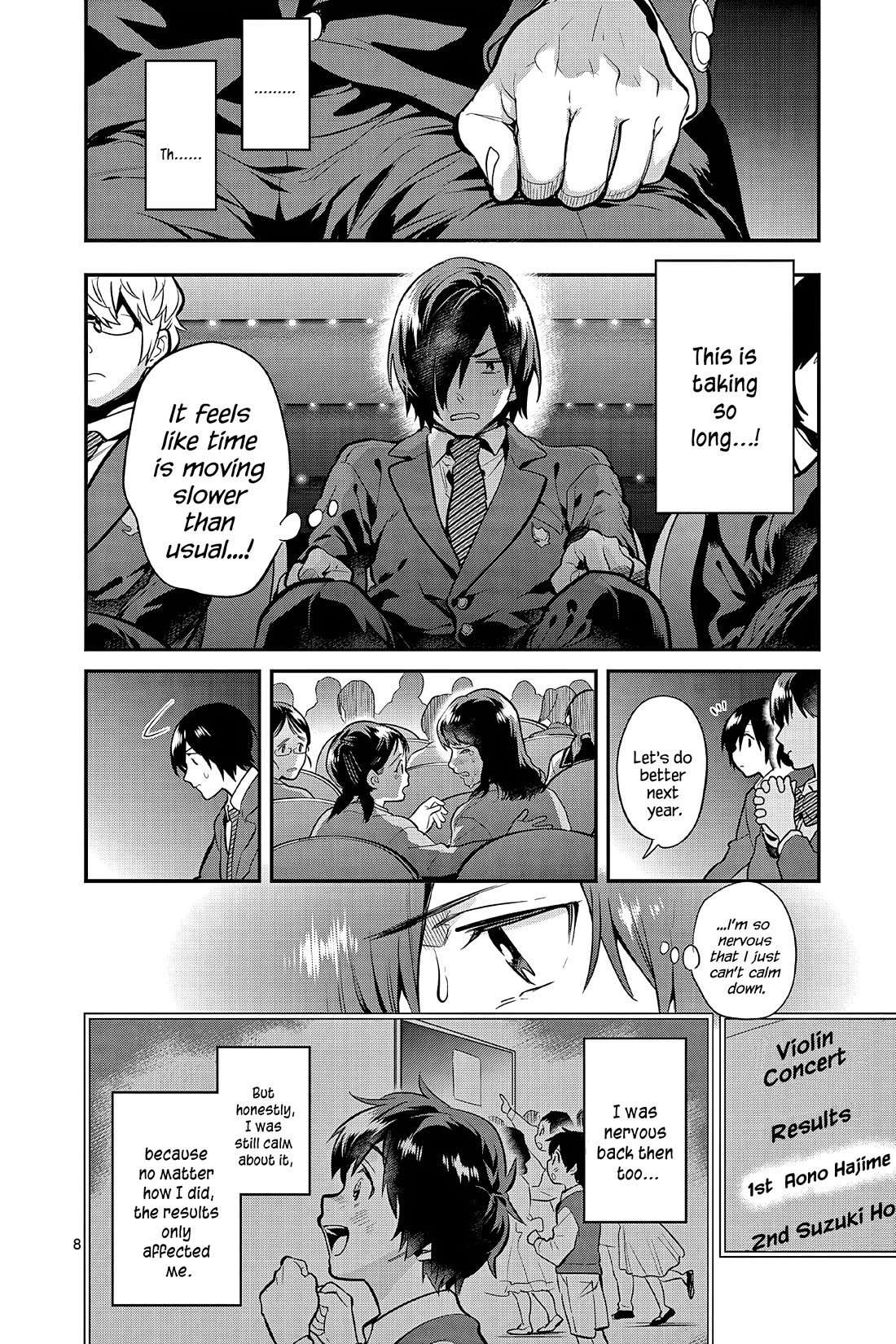 Ao no Orchestra Chapter 56 page 8 - Chapter 56: Results