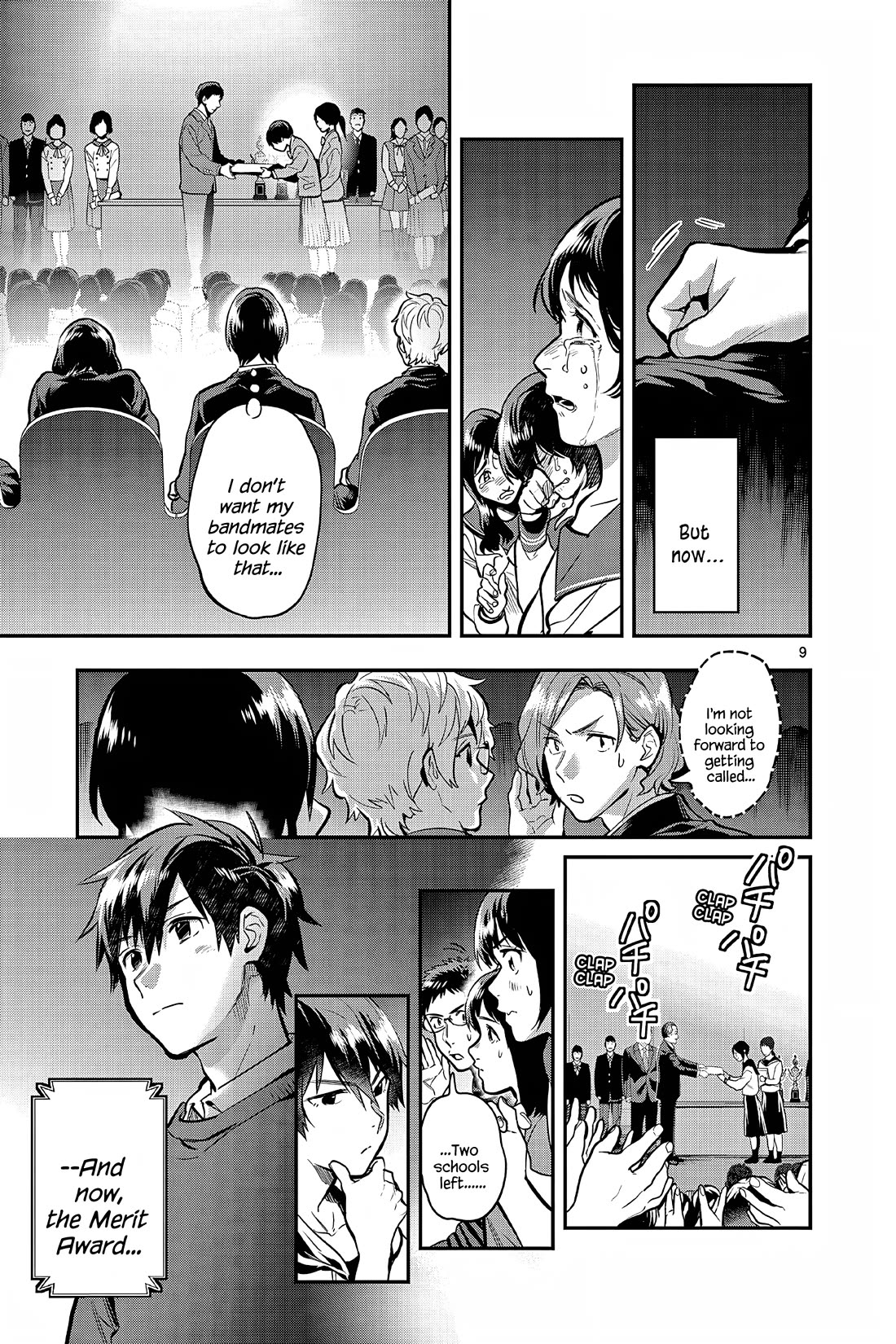 Ao no Orchestra Chapter 56 page 9 - Chapter 56: Results