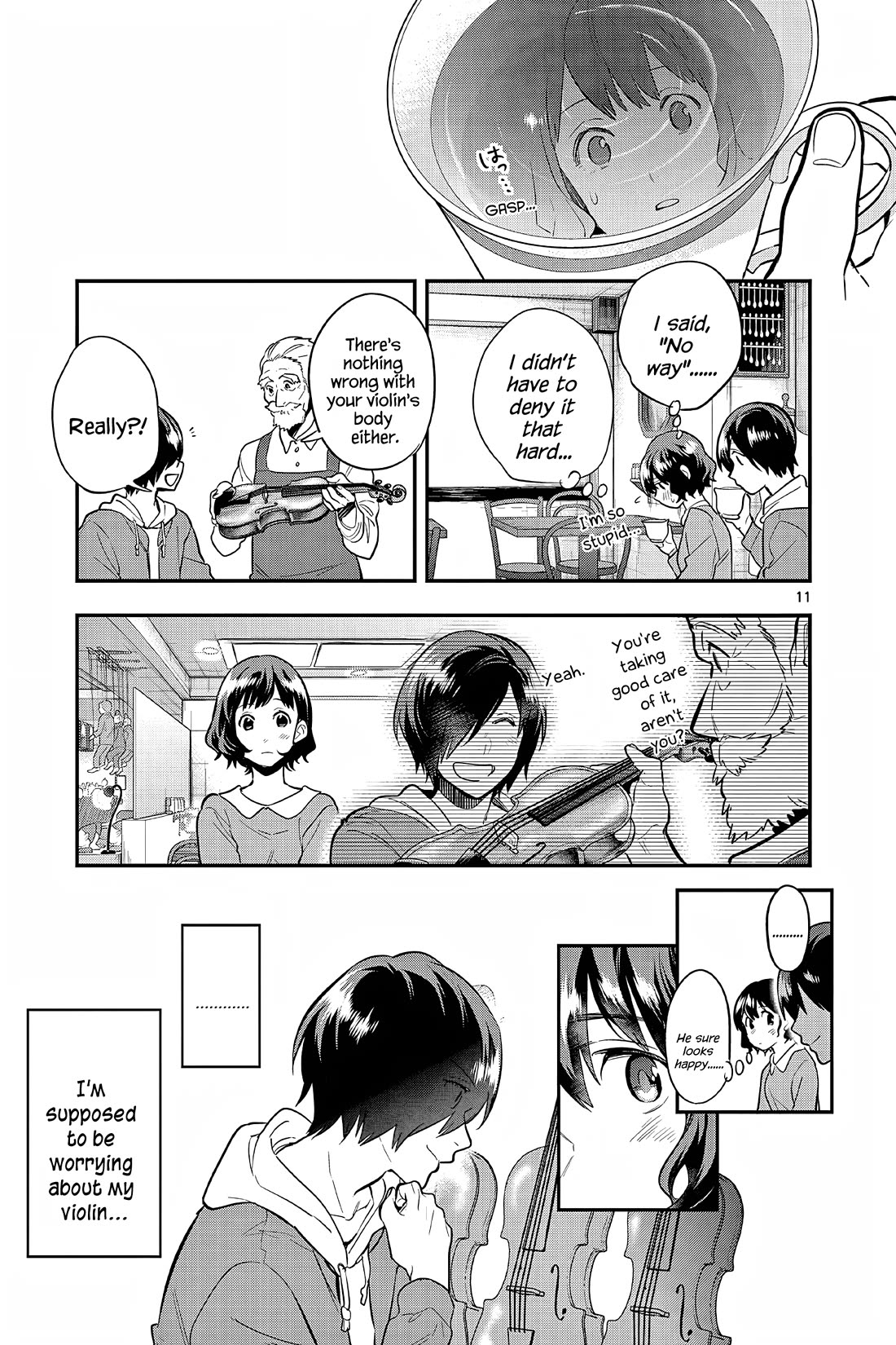Ao no Orchestra Chapter 57 page 11 - Chapter 57: Date
