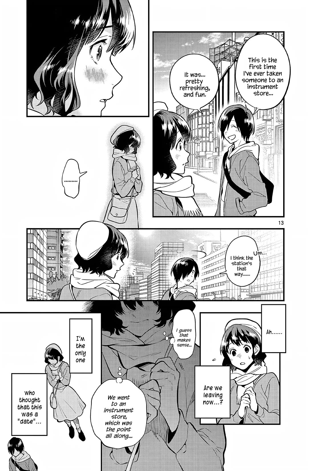 Ao no Orchestra Chapter 57 page 13 - Chapter 57: Date