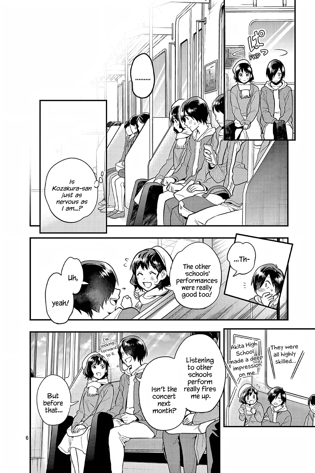 Ao no Orchestra Chapter 57 page 6 - Chapter 57: Date