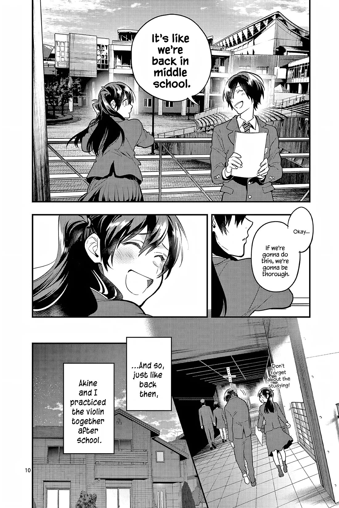 Ao no Orchestra Chapter 59 page 10 - Chapter 59: Request