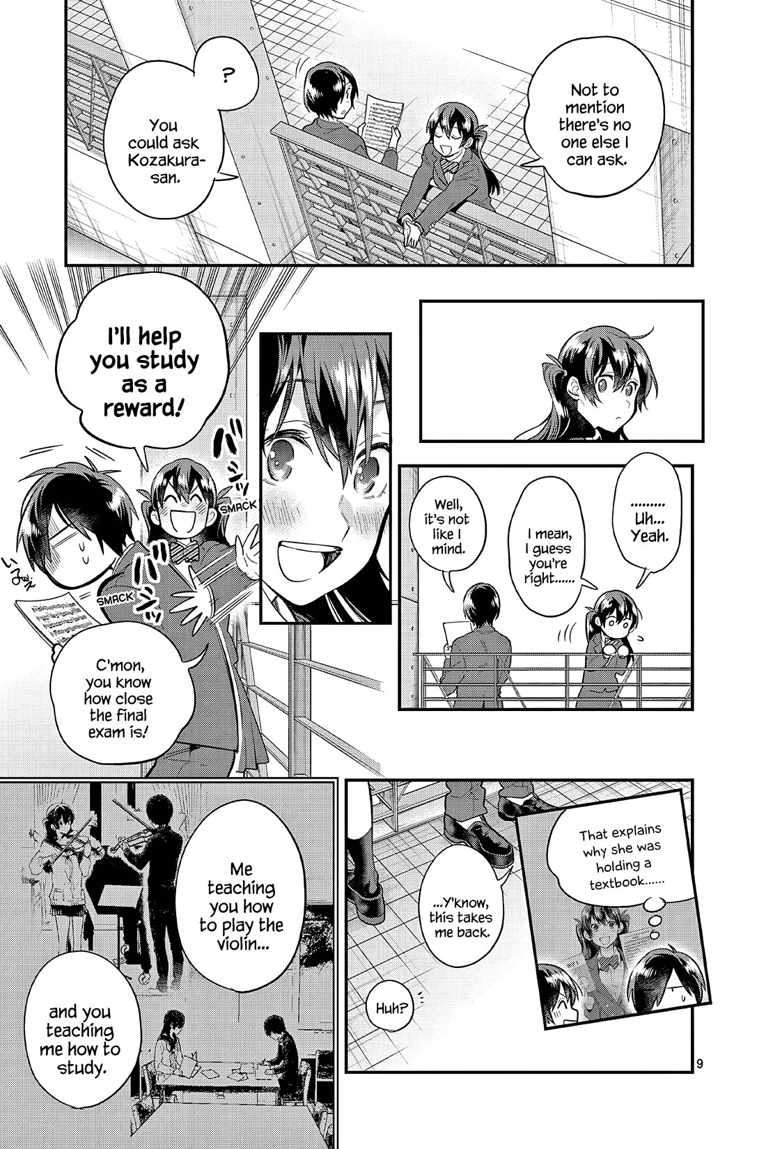 Ao no Orchestra Chapter 59 page 9 - Chapter 59: Request
