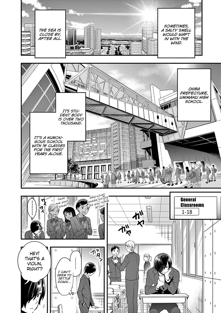 Ao no Orchestra Chapter 6 page 6 - Chapter 6: Umimaku High School Orchestra Club