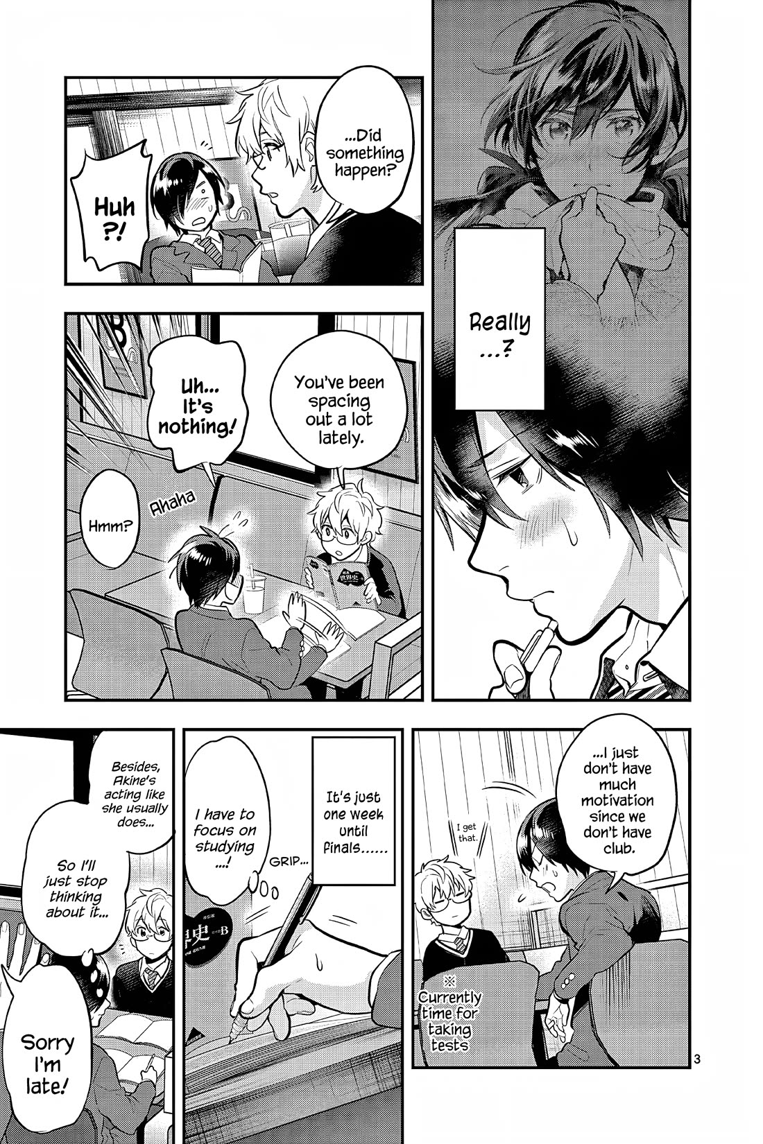 Ao no Orchestra Chapter 61 page 3 - Chapter 61: Study Sessions