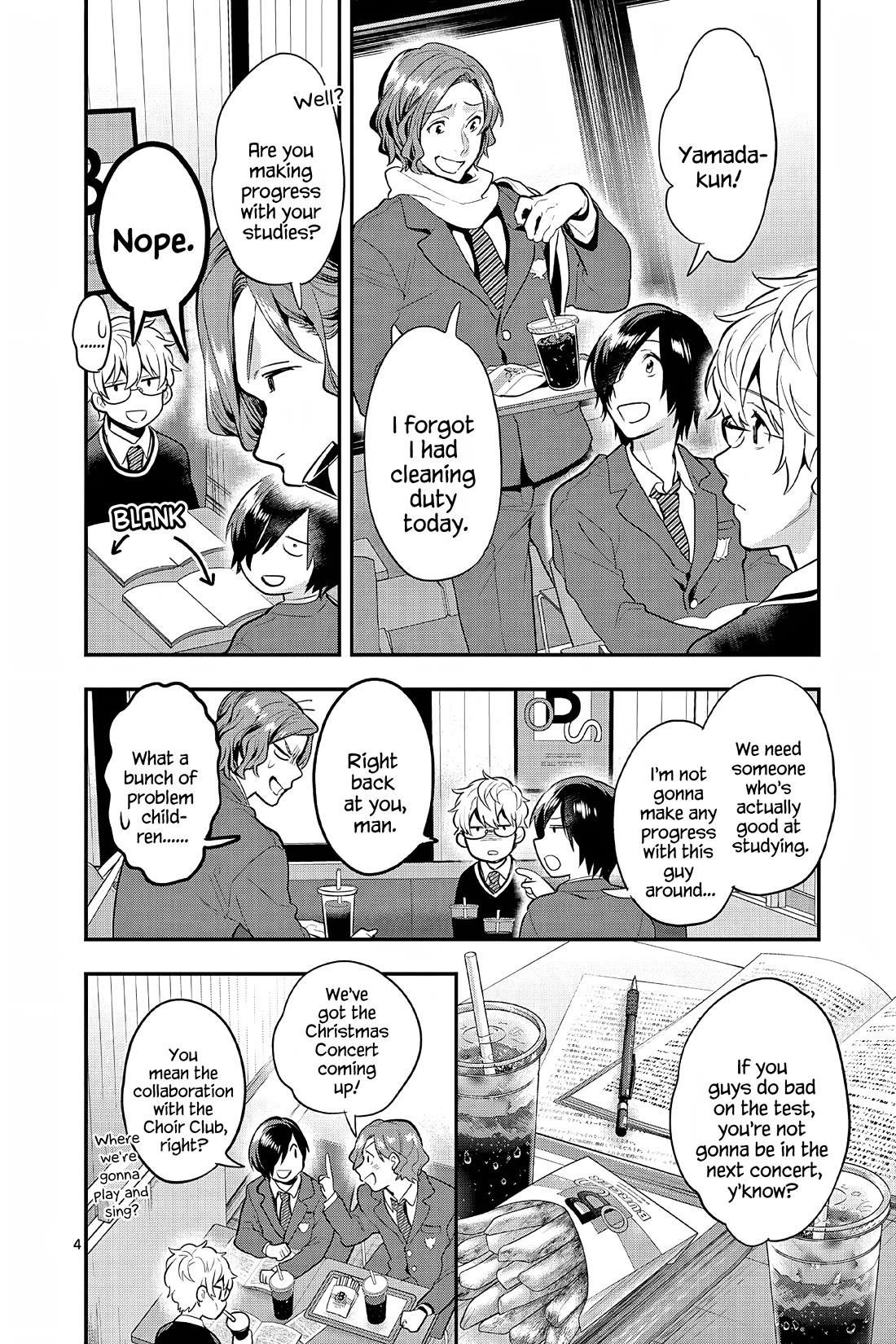 Ao no Orchestra Chapter 61 page 4 - Chapter 61: Study Sessions