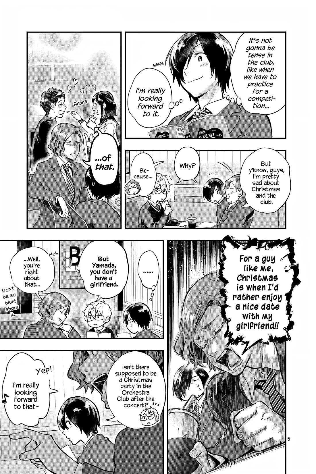 Ao no Orchestra Chapter 61 page 5 - Chapter 61: Study Sessions